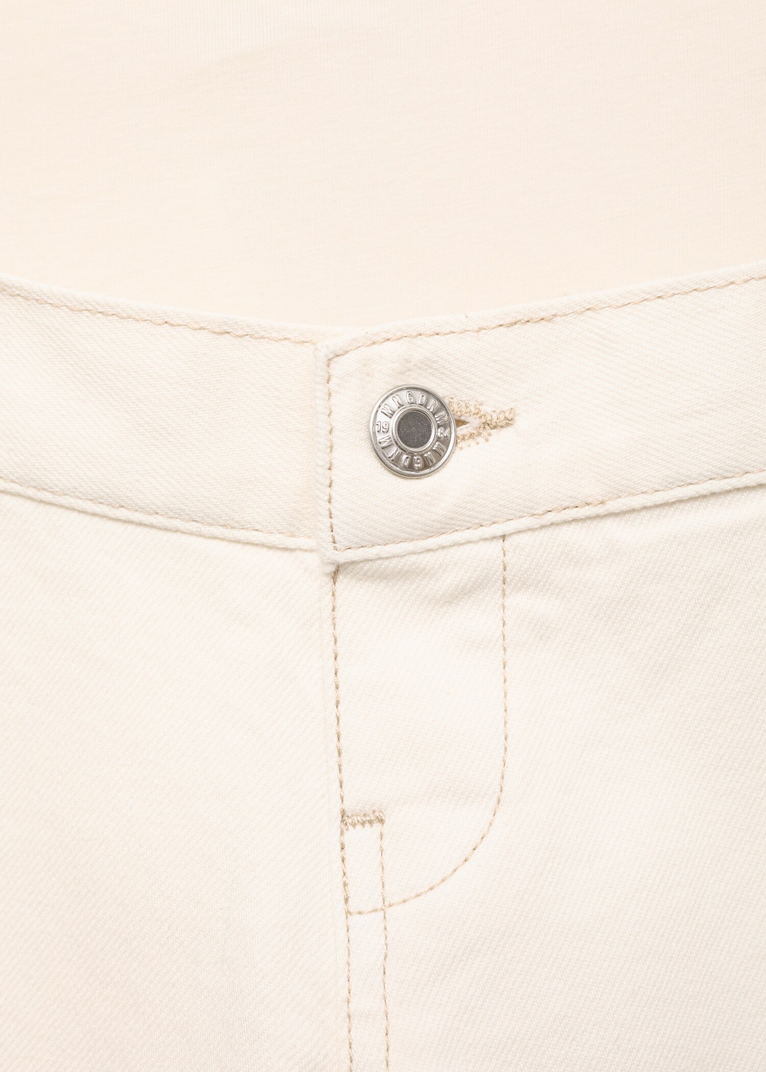 Maternity wide leg jeans - Details of the article 8