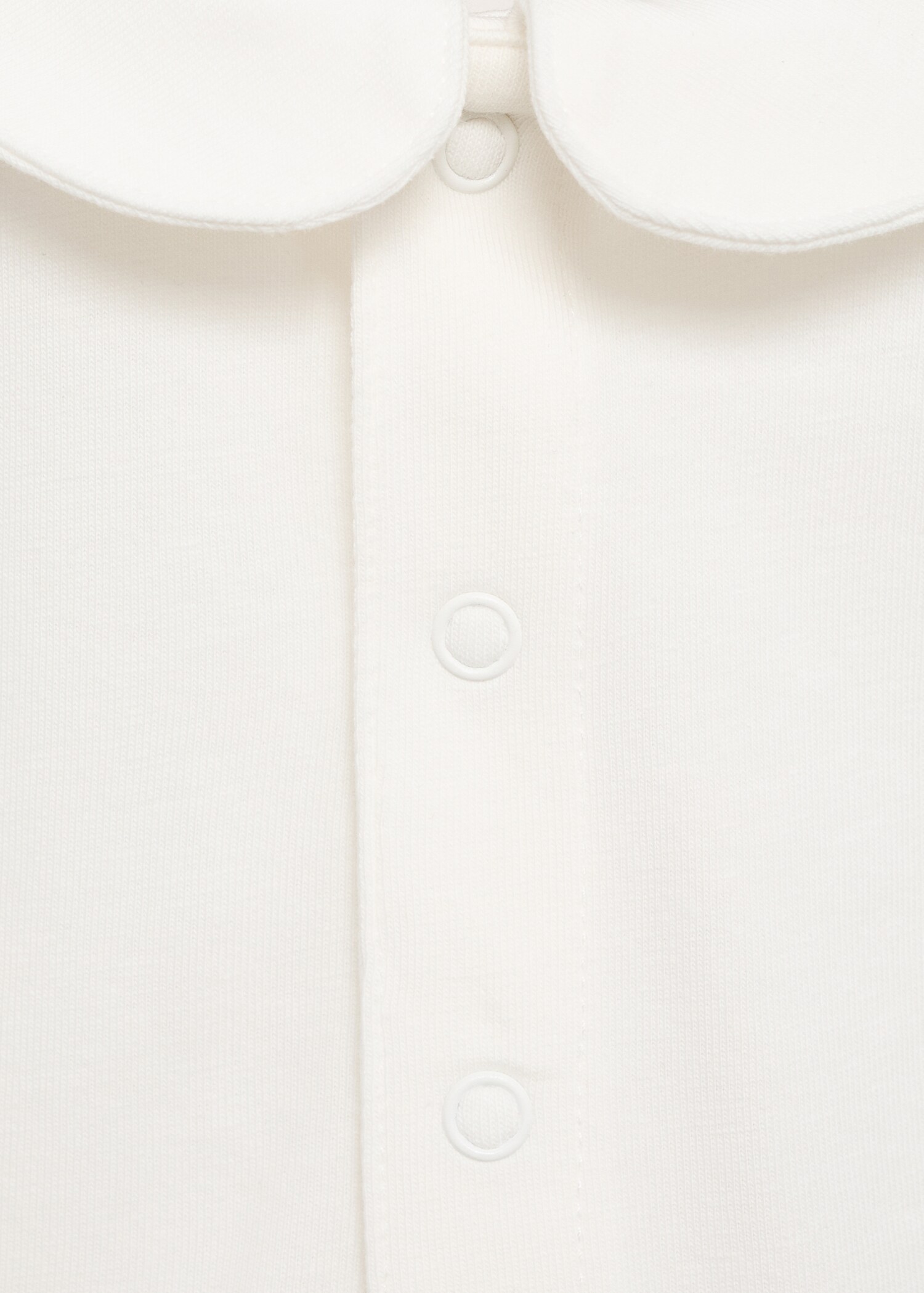 Cotton bodysuit with Peter Pan collar - Details of the article 8