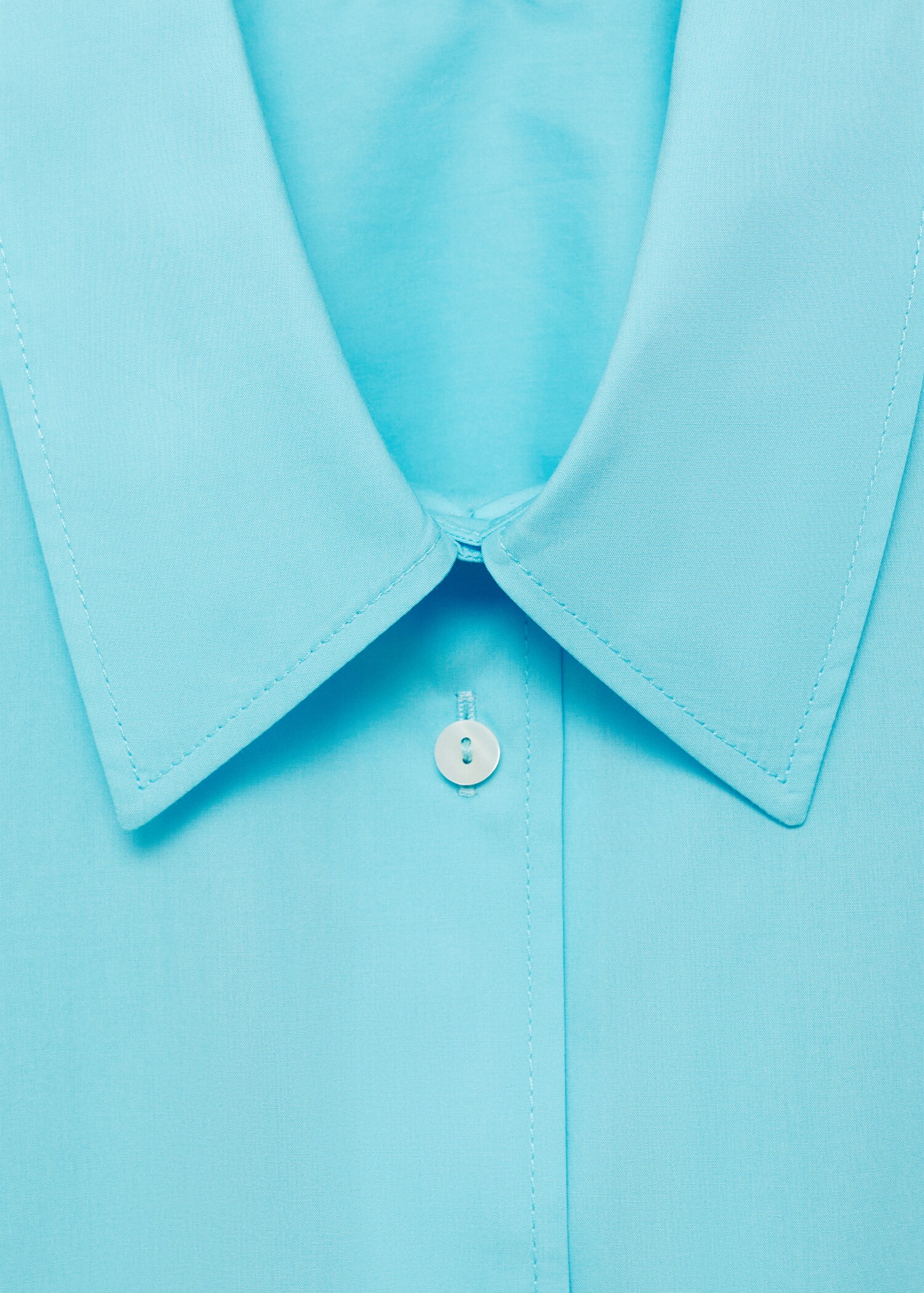 Oversize poplin shirt - Details of the article 8