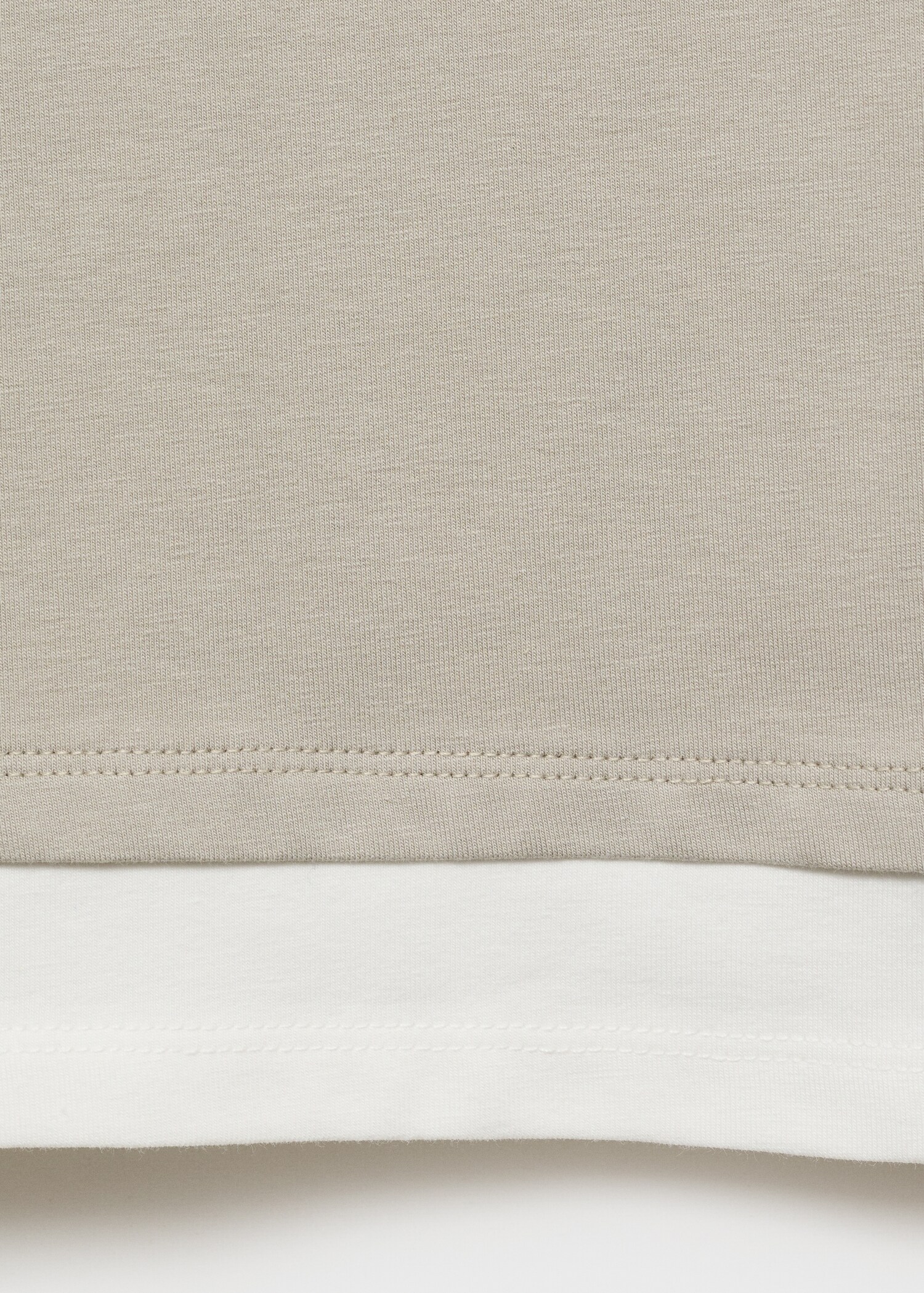 Gecombineerd katoenen T-shirt - Detail van het artikel 0