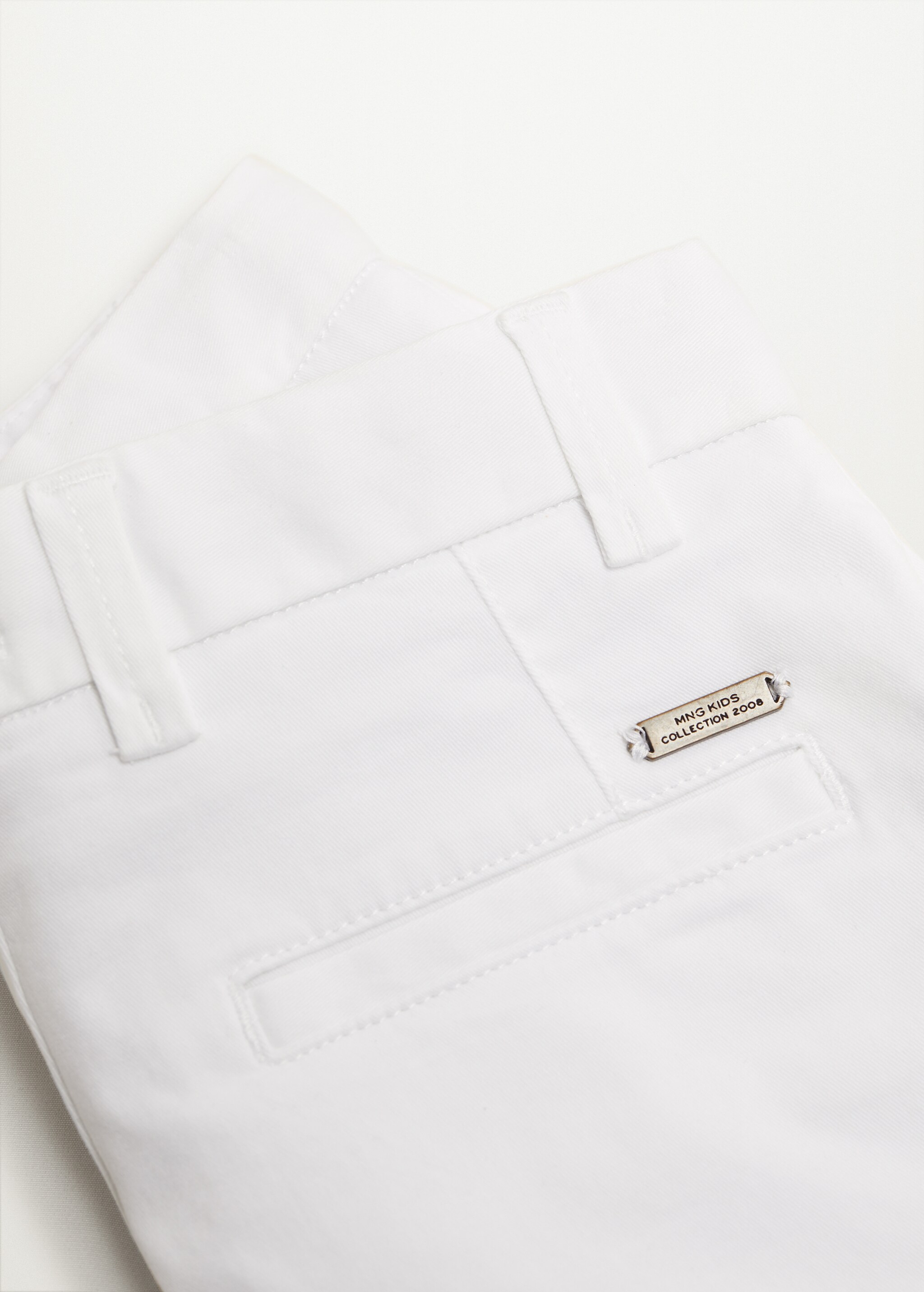 Cotton chino style Bermuda shorts - Details of the article 8