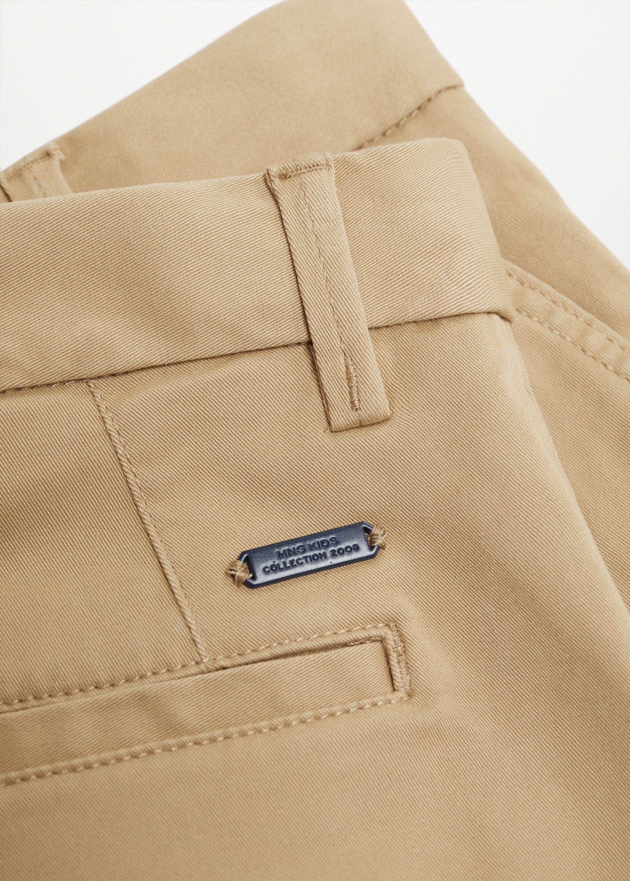 Cotton chino style Bermuda shorts - Details of the article 8