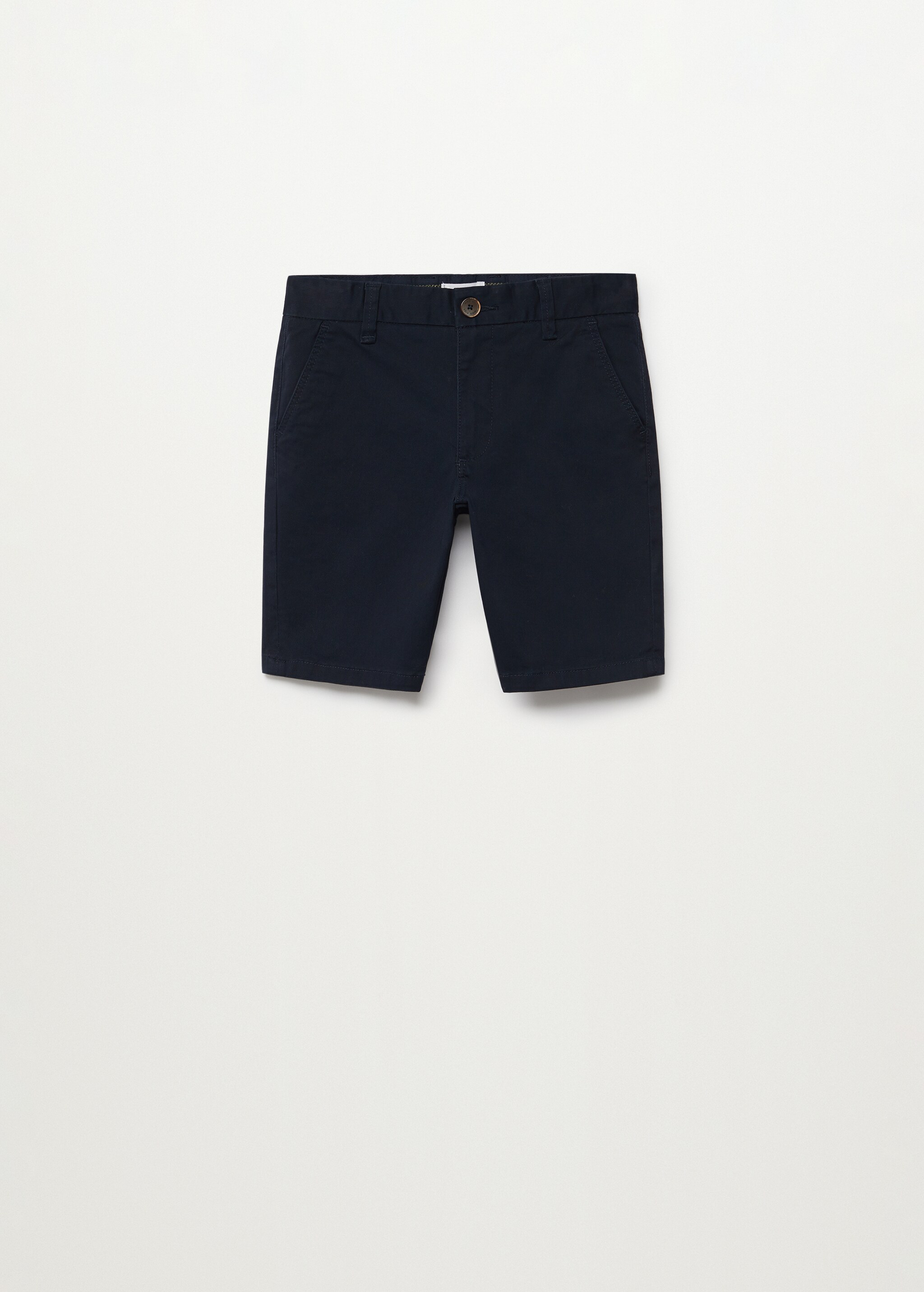 Cotton chino style Bermuda shorts - Article without model