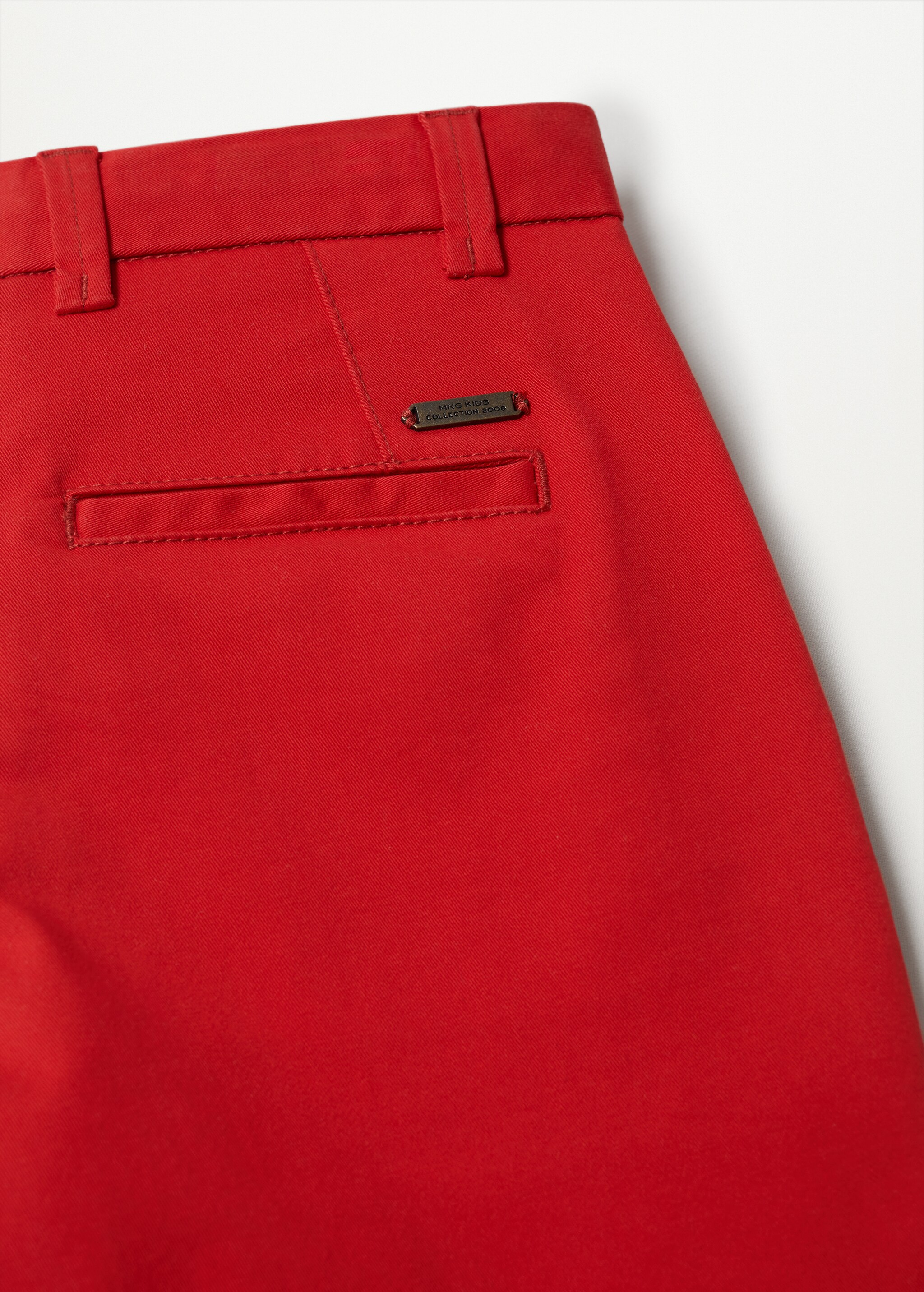 Cotton chino style Bermuda shorts - Details of the article 8