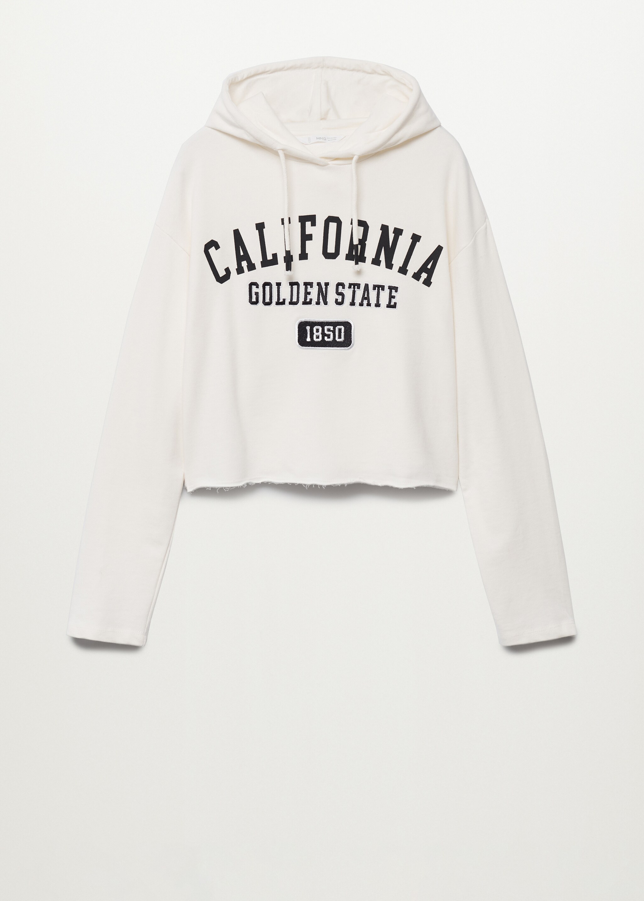Sudadera mensaje estampado - Artículo sin modelo