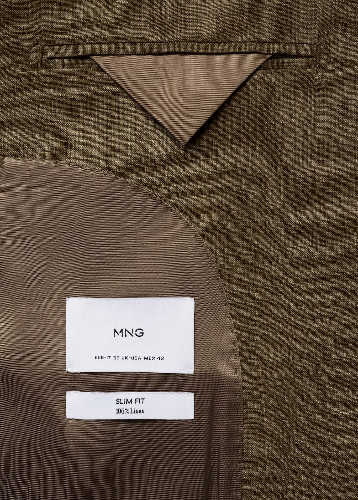 Americana vestit Amalfi 100% lli slim fit - Detall de l'article 8