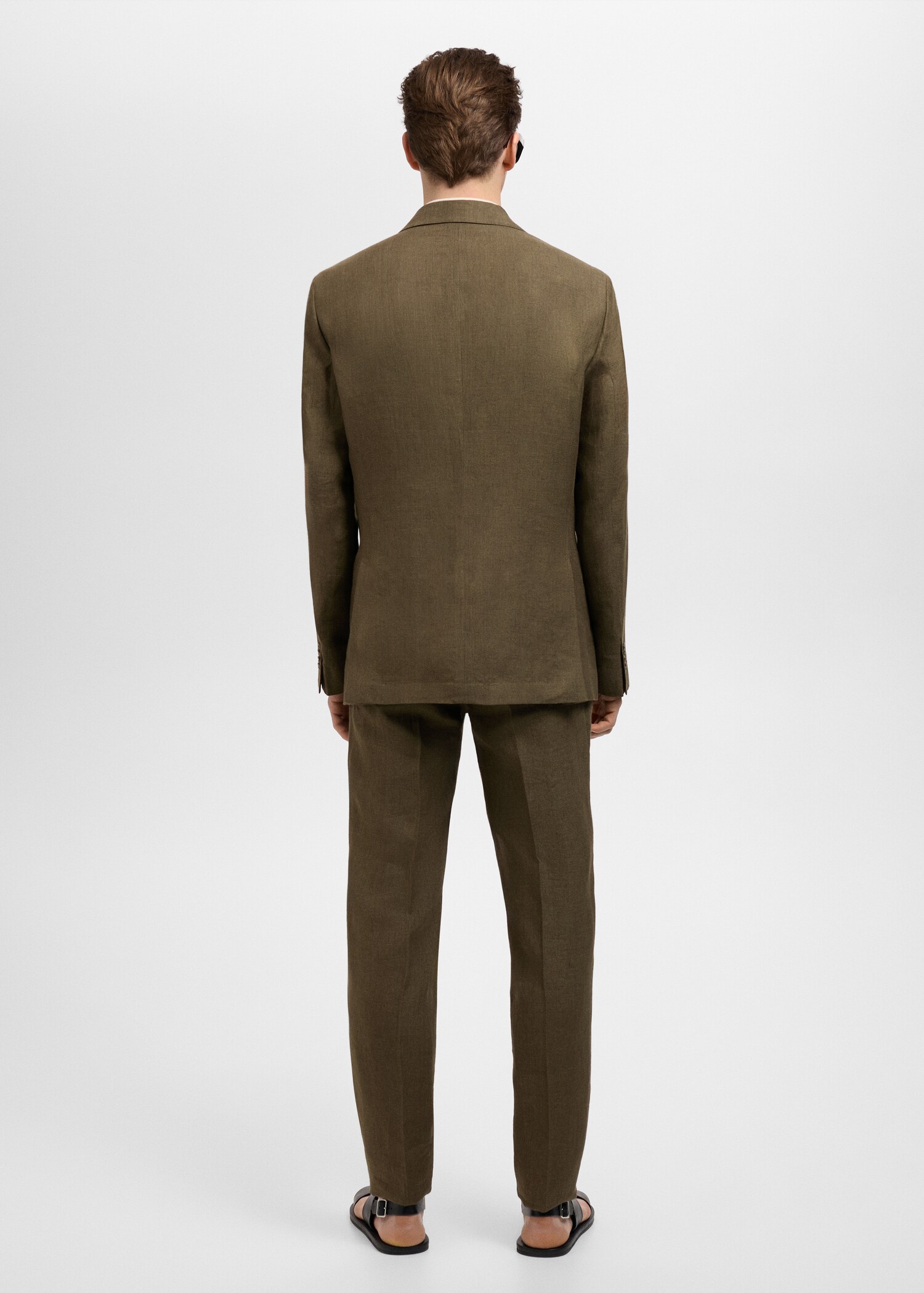 Americana vestit Amalfi 100% lli slim fit - Revers de l'article