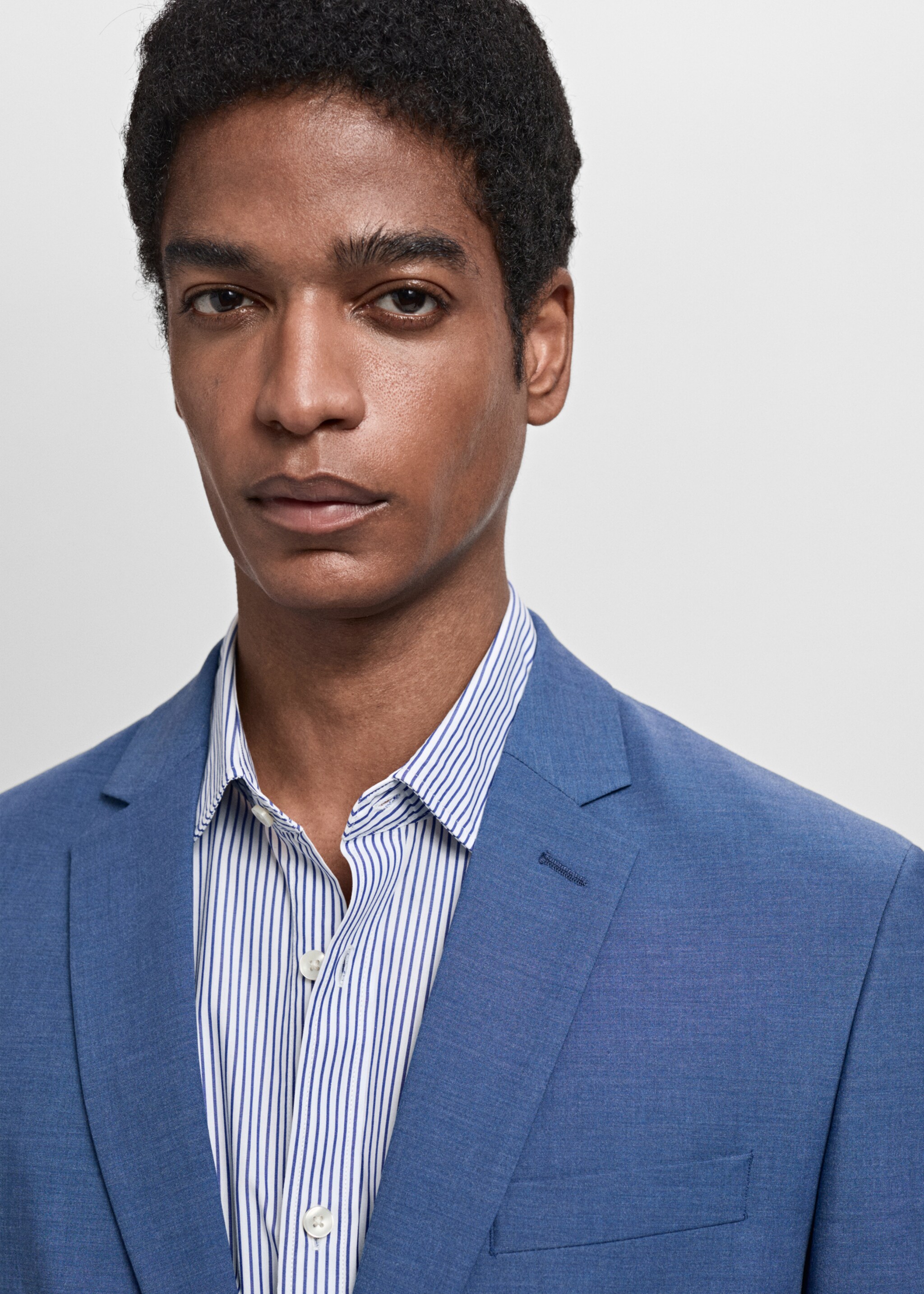 Americana traje París super slim fit - Detalle del artículo 1, Azul. Ref: 87025932-00.