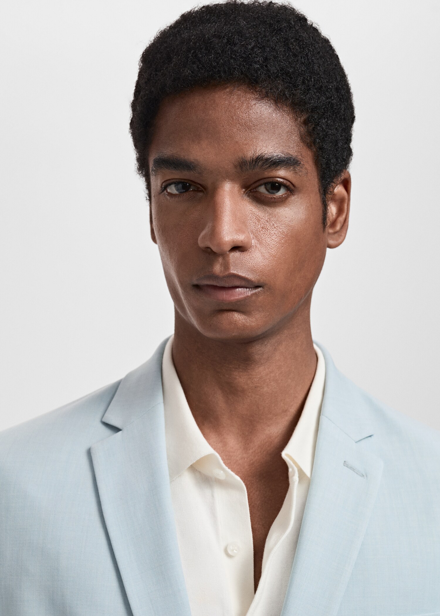 Super Slim Fit-Anzugsakko aus Stretchgewebe - Detail des Artikels 1