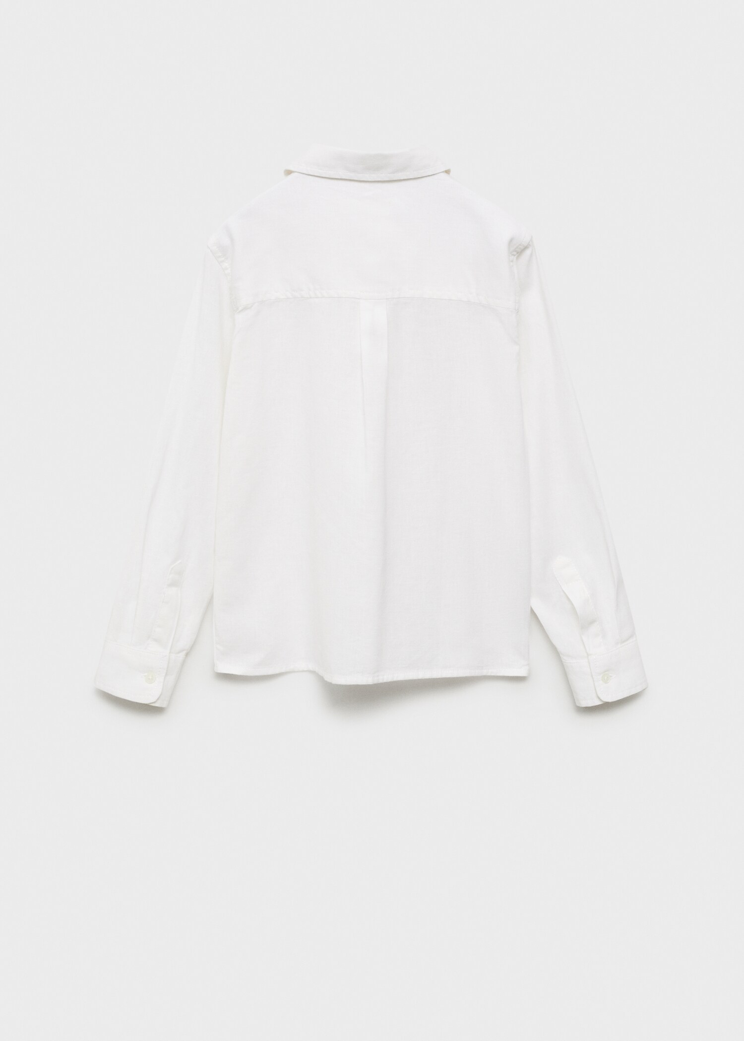 Chemise coton et lin - Verso de l’article