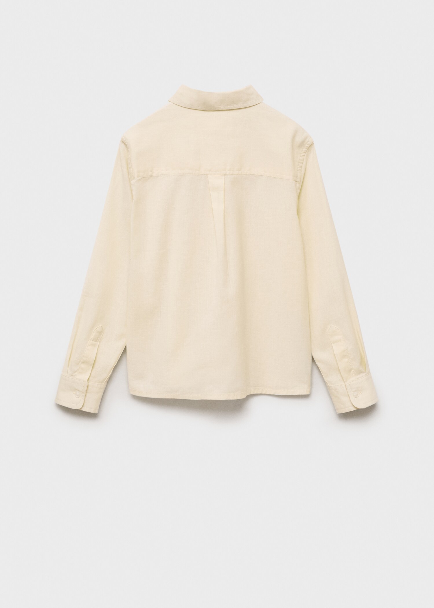 Chemise coton et lin - Verso de l’article