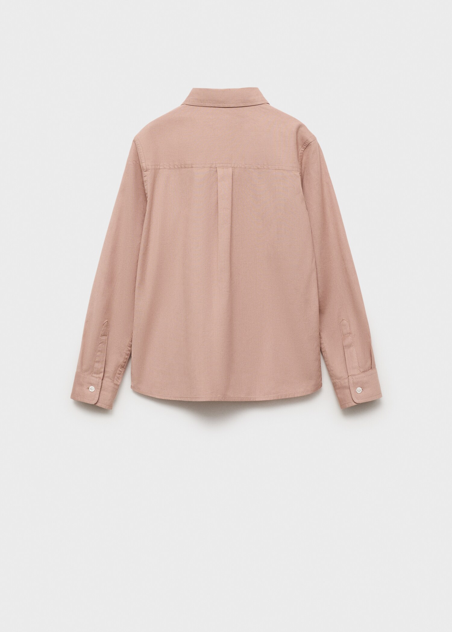 Chemise coton et lin - Verso de l’article