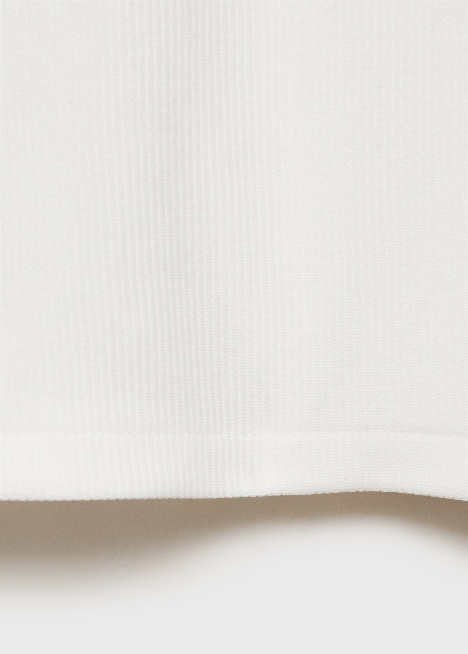 Ribbed cotton polo shirt - Details of the article 0