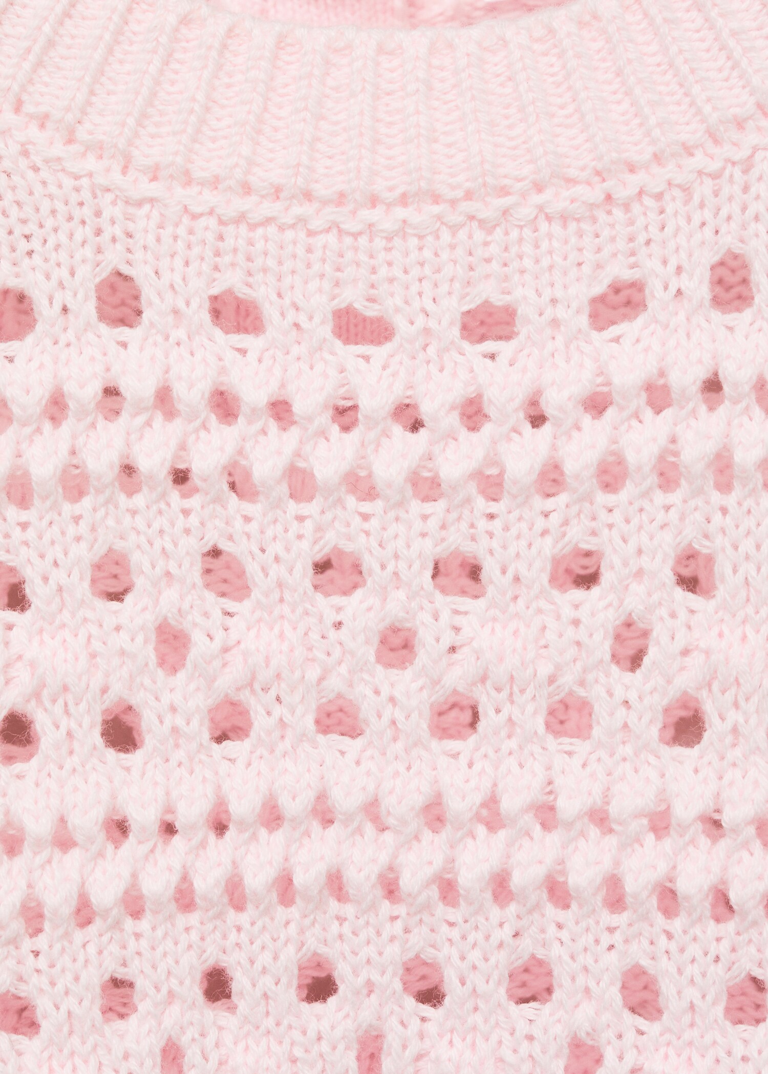 Openwork cotton sweater - Details of the article 8