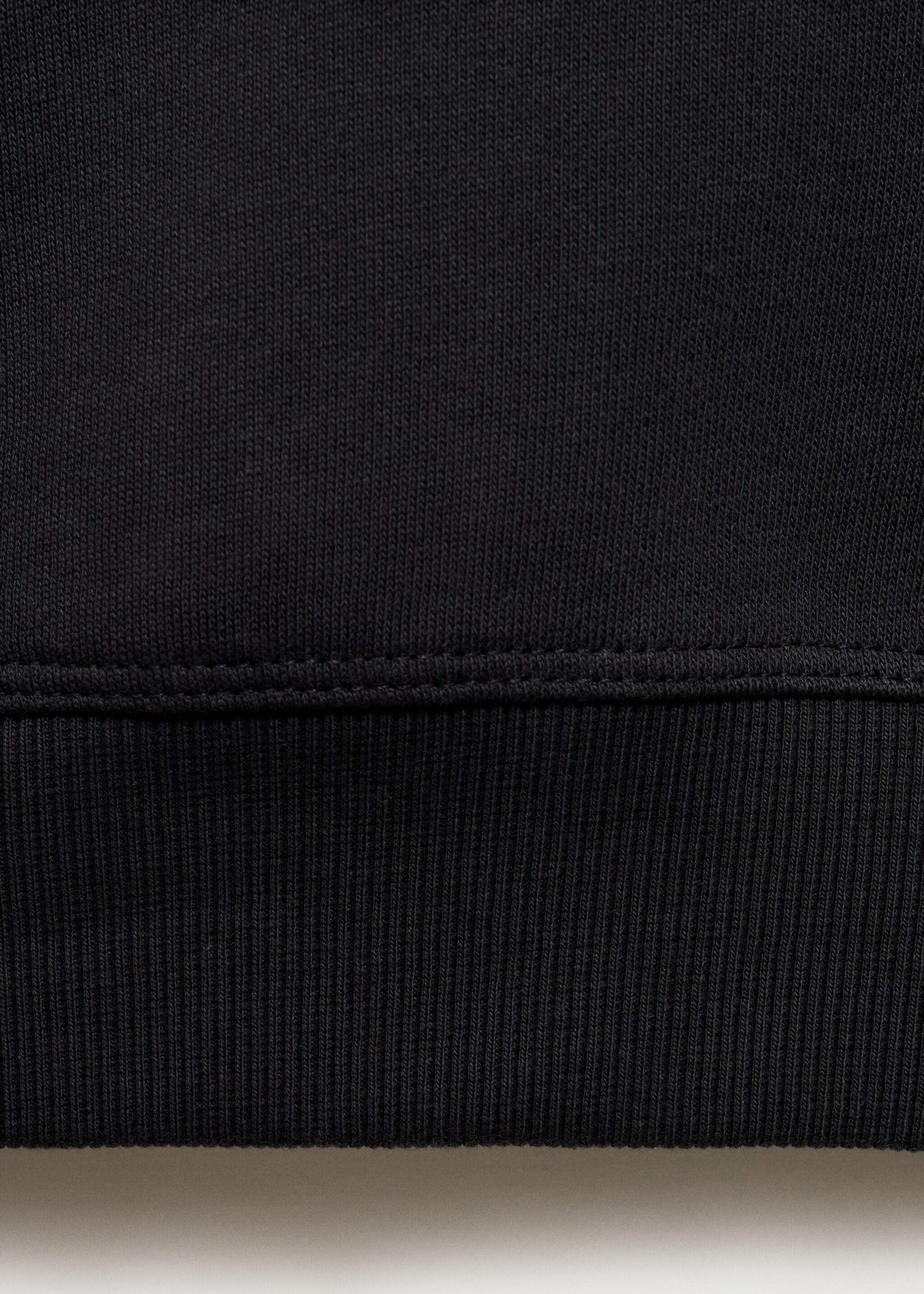 Mikina s vysokým límcem na zip - Detail zboží 0, Šedá antracit. Ref: 87025959-00.