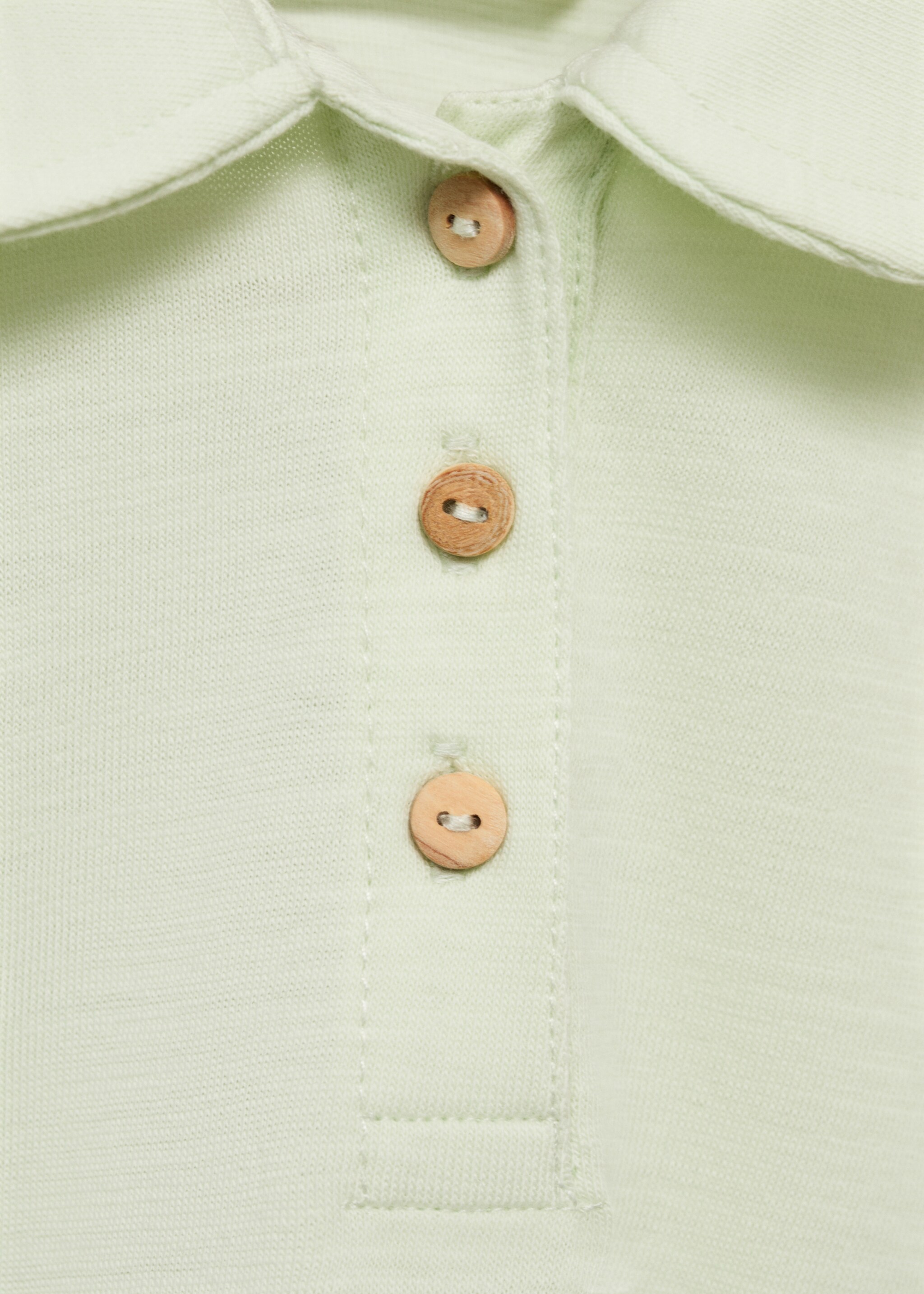 Camiseta estilo polo - Detalle del artículo 8, Verde. Ref: 87025976-00.