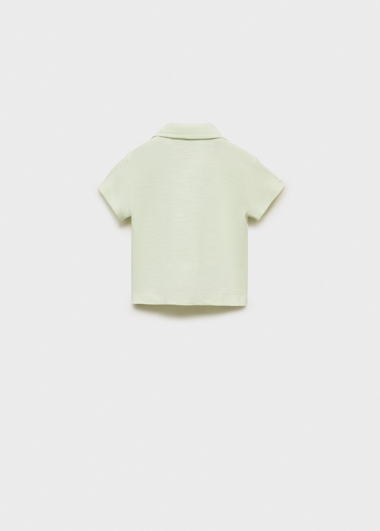 Camiseta estilo polo - Reverso del artículo