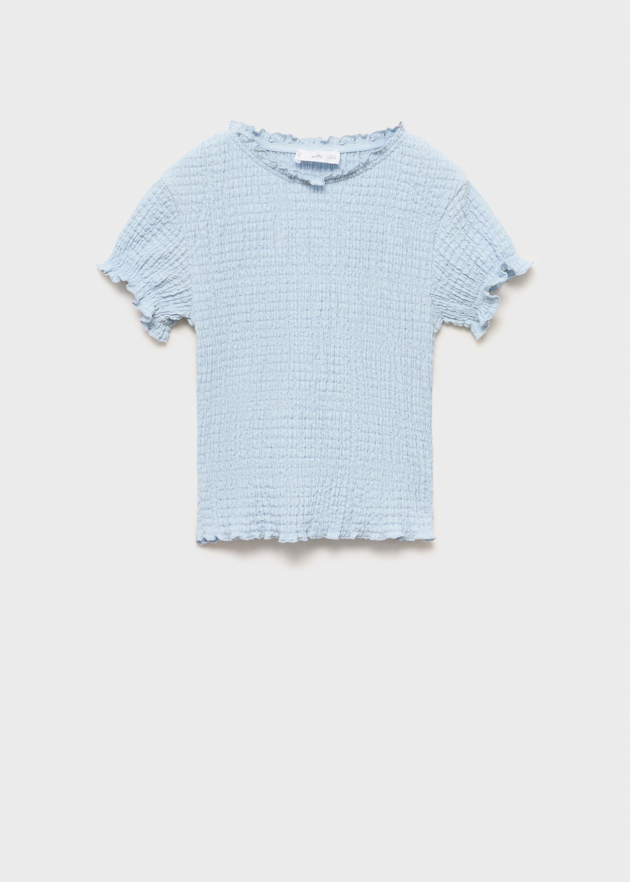 Μπλούζα σούρα κοντό μανίκι - Προϊόν χωρίς μοντέλο, Γαλάζιο. Ref: 87025979-00.