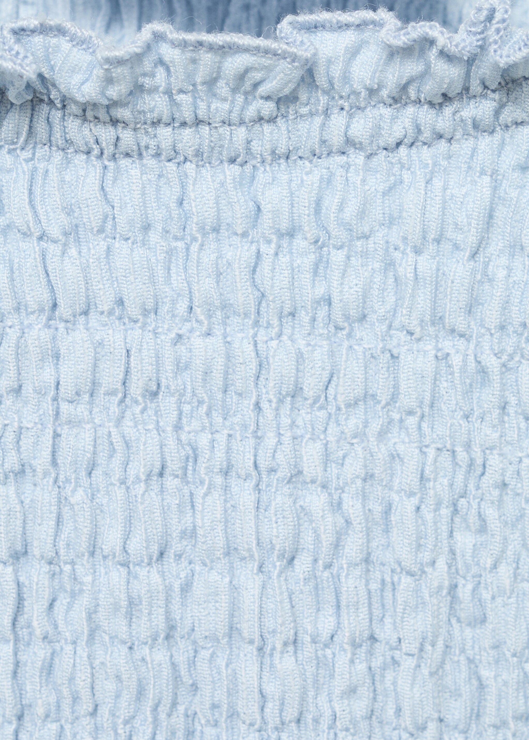 Μπλούζα σούρα κοντό μανίκι - Λεπτομέρεια του προϊόντος 0, Γαλάζιο. Ref: 87025979-00.