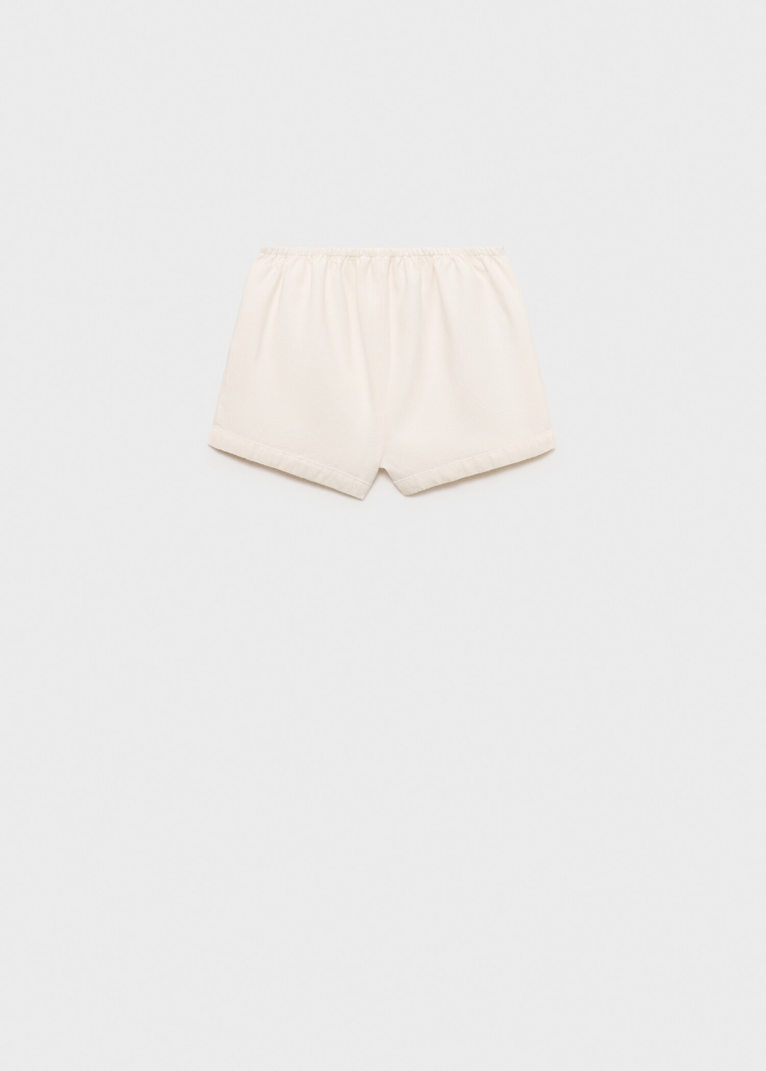 Linen shorts - Reverse of the article