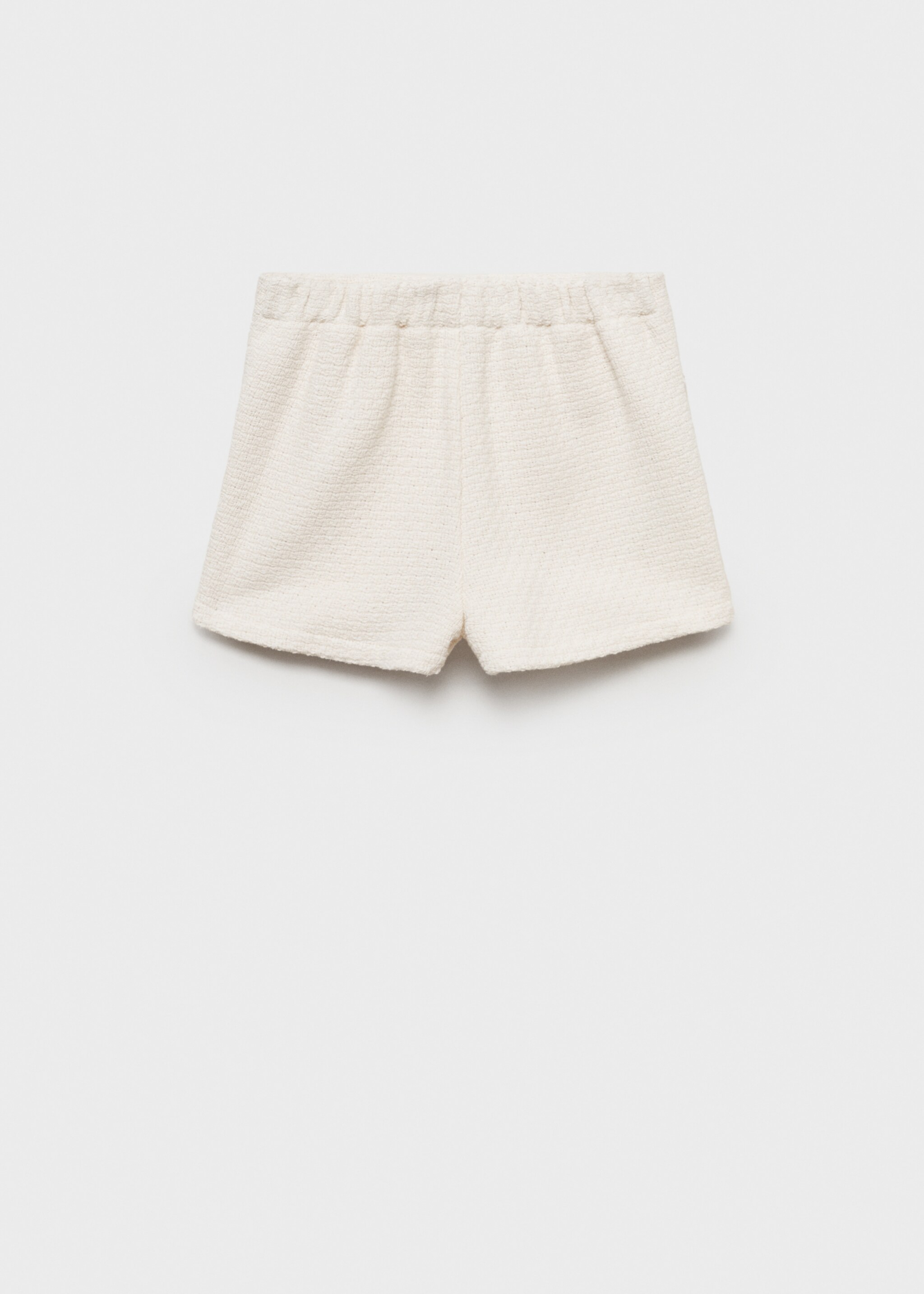 Frayed skirt-trousers - Reverse of the article, Off White. Ref: 87025985-00.