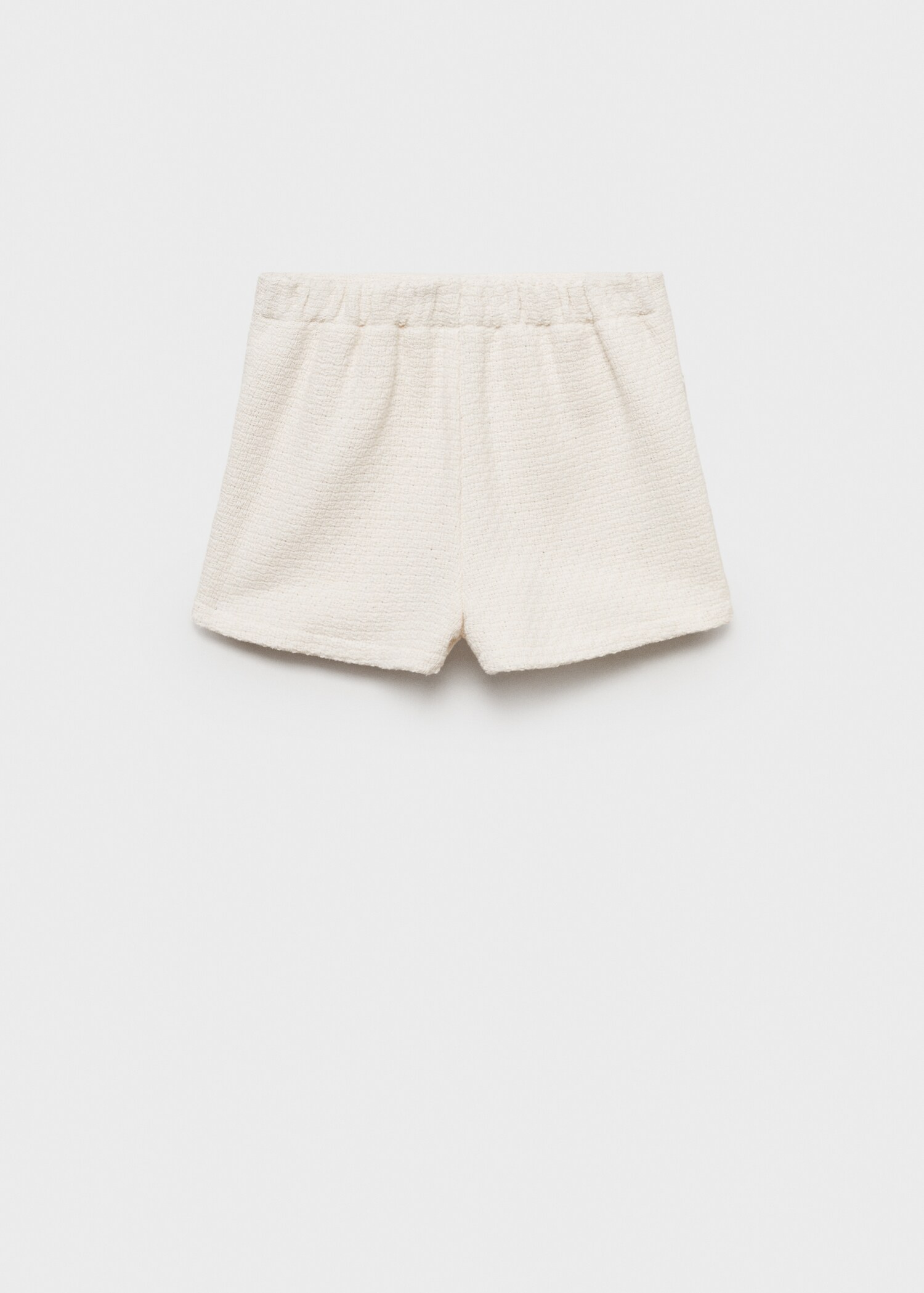 Frayed skirt-trousers - Reverse of the article