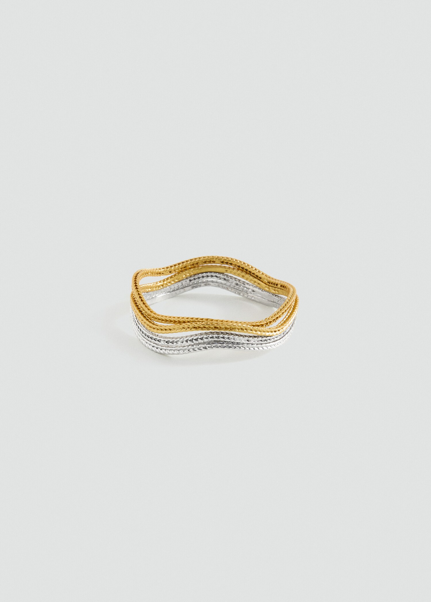 Set mit Metallarmreifen - Artikel ohne Model