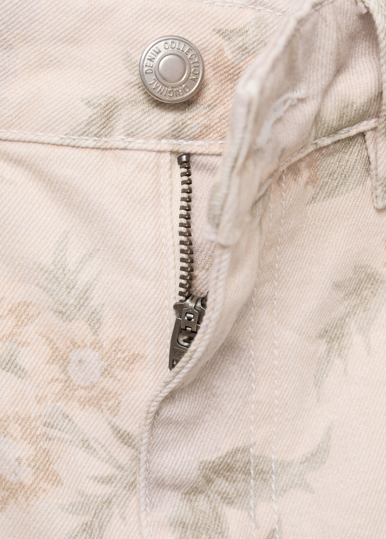 Floral-print wide leg jeans - Details of the article 8