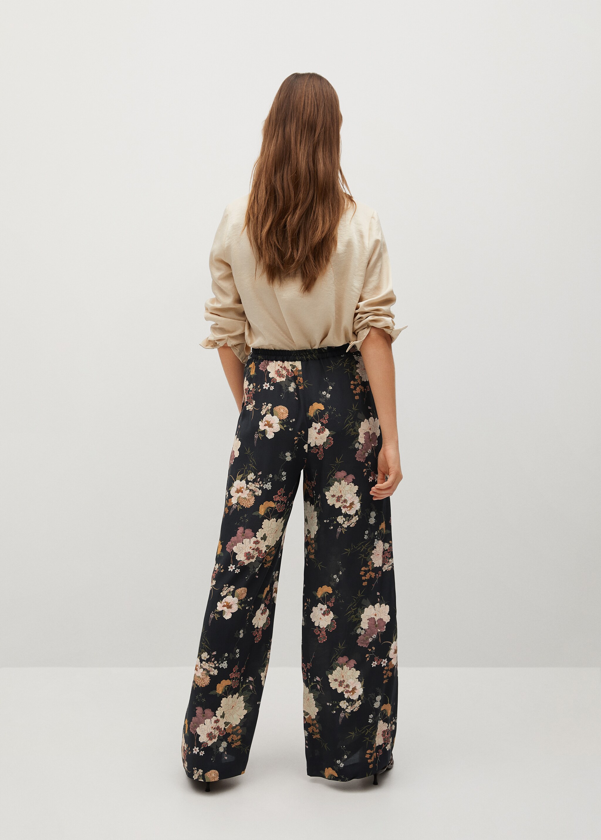 Pantalón fluido estampado - Reverso del artículo