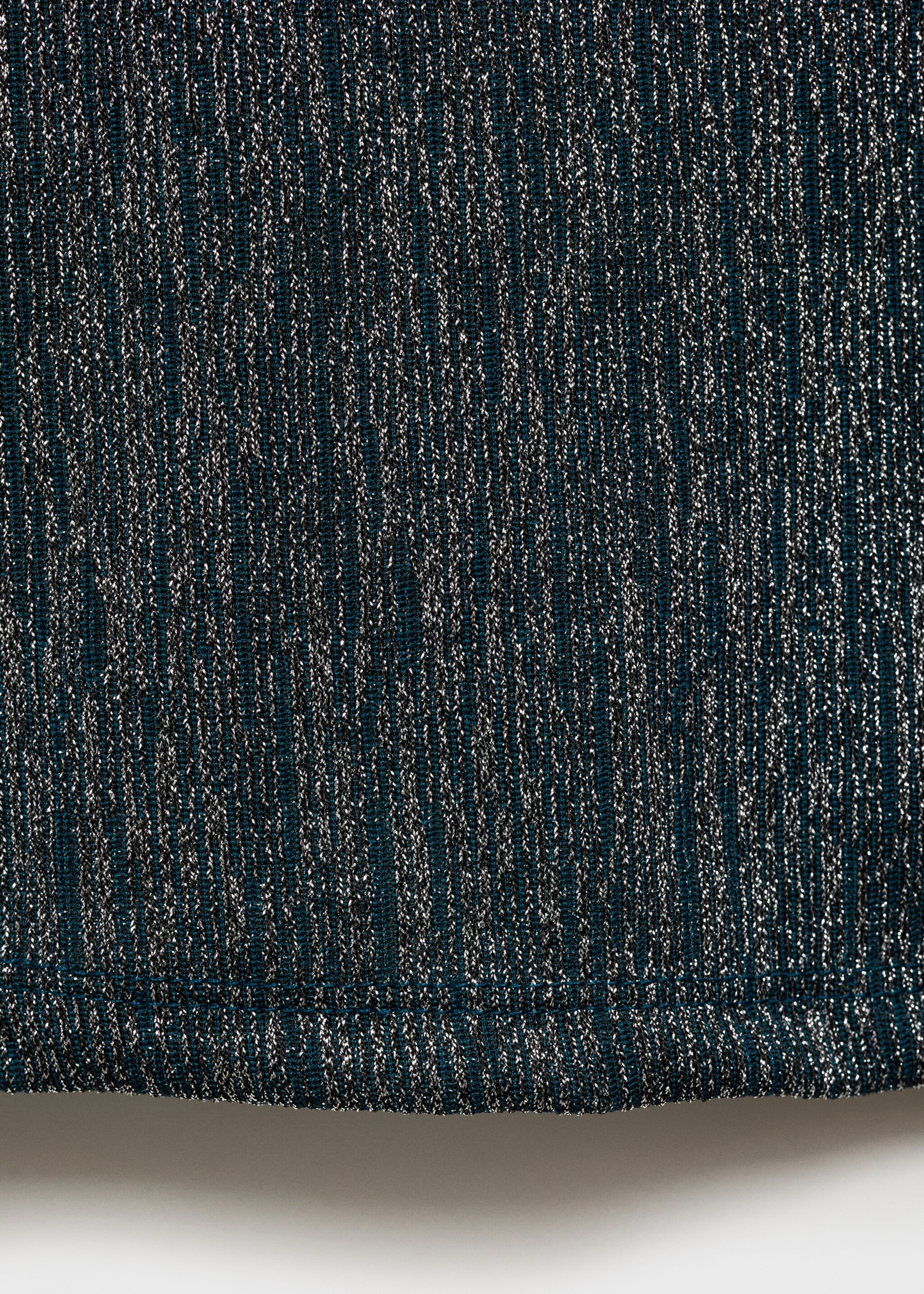 Metallic top - Details of the article 0, Petrol Blue. Ref: 87026342-00.