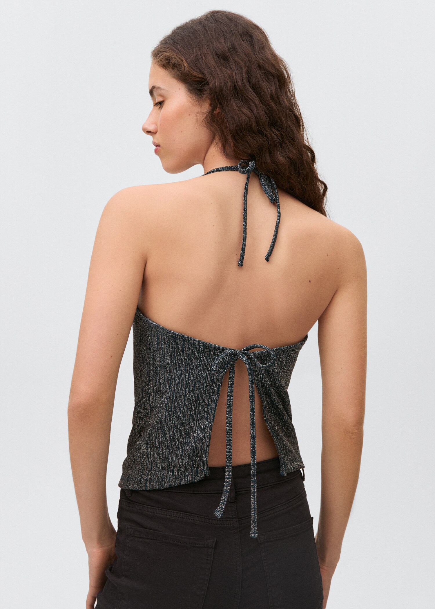 Metallic top - Reverse of the article