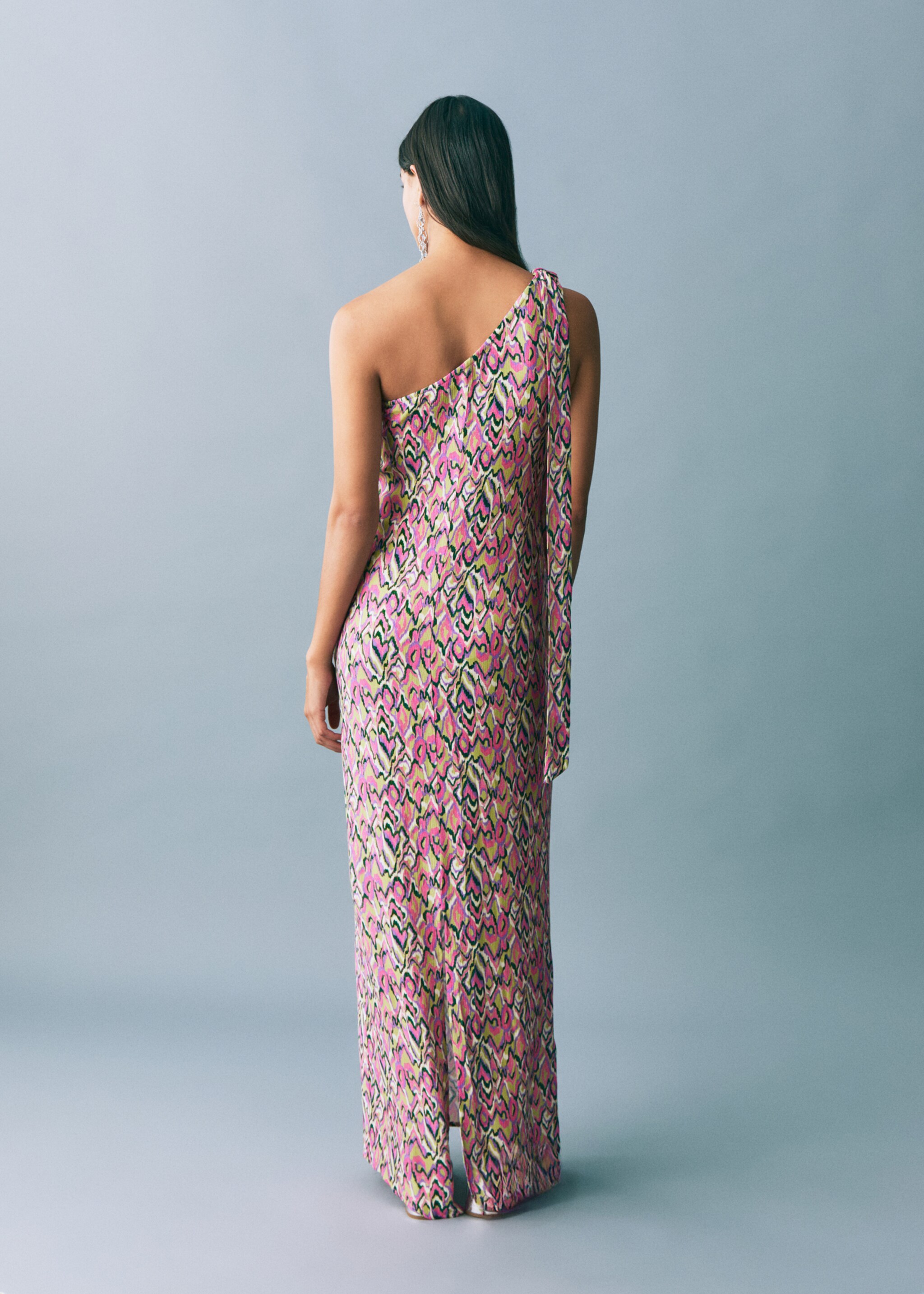 Vestido estampado laço - Verso do artigo, Lima. Ref: 87026367-00.