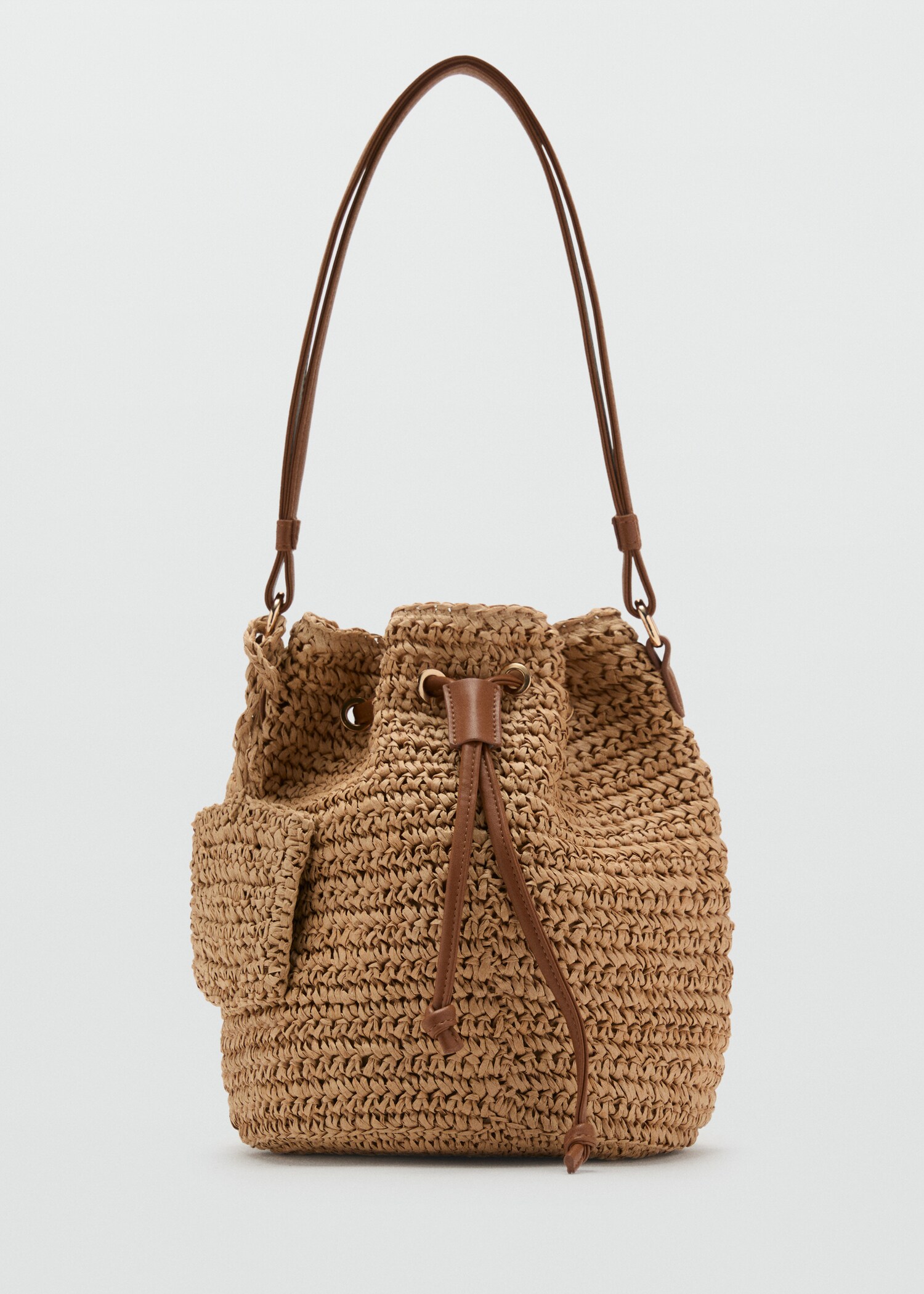Sac porté épaule fibre naturelle - Article sans modèle
