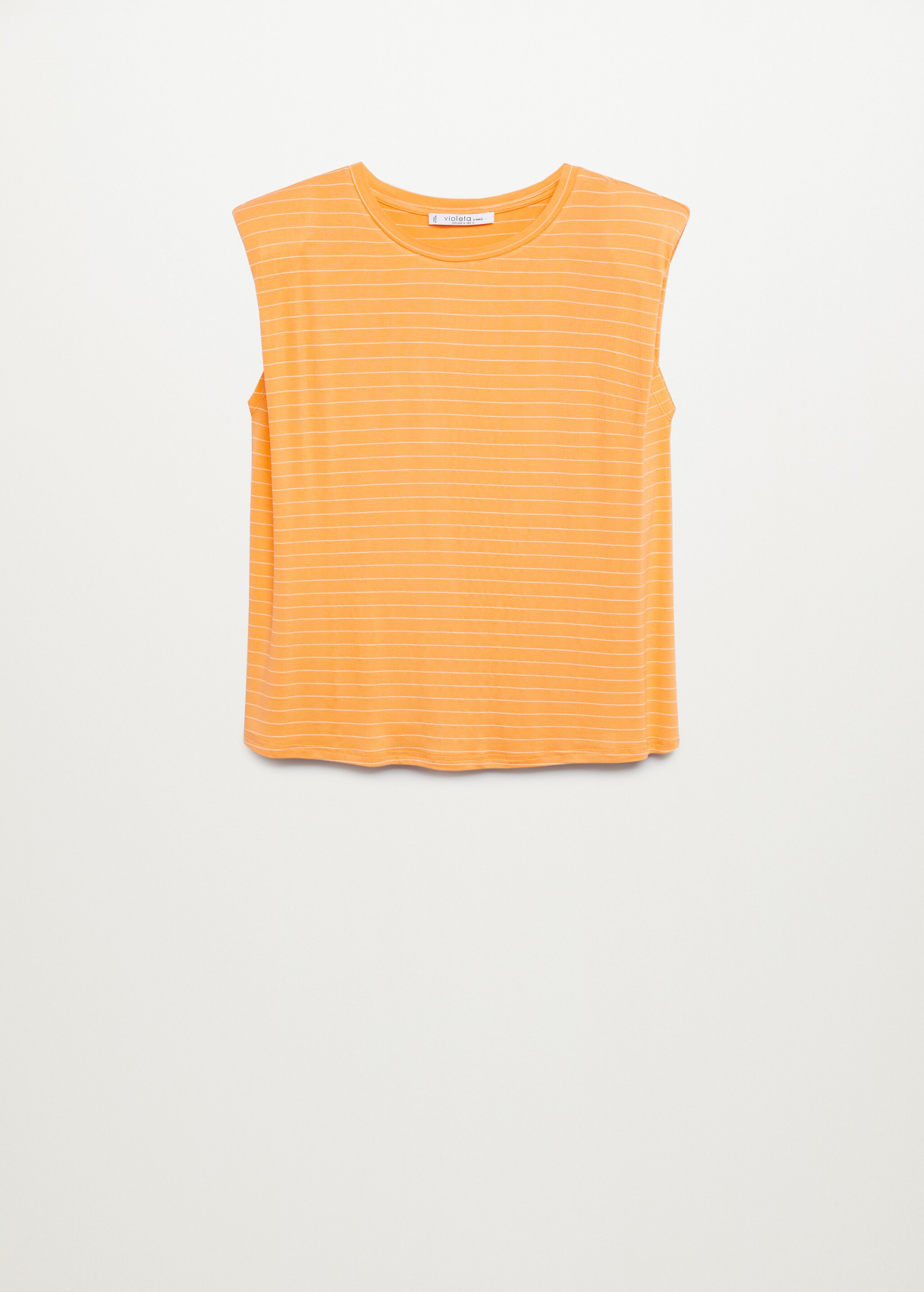 Camiseta hombros acolchados - Artículo sin modelo