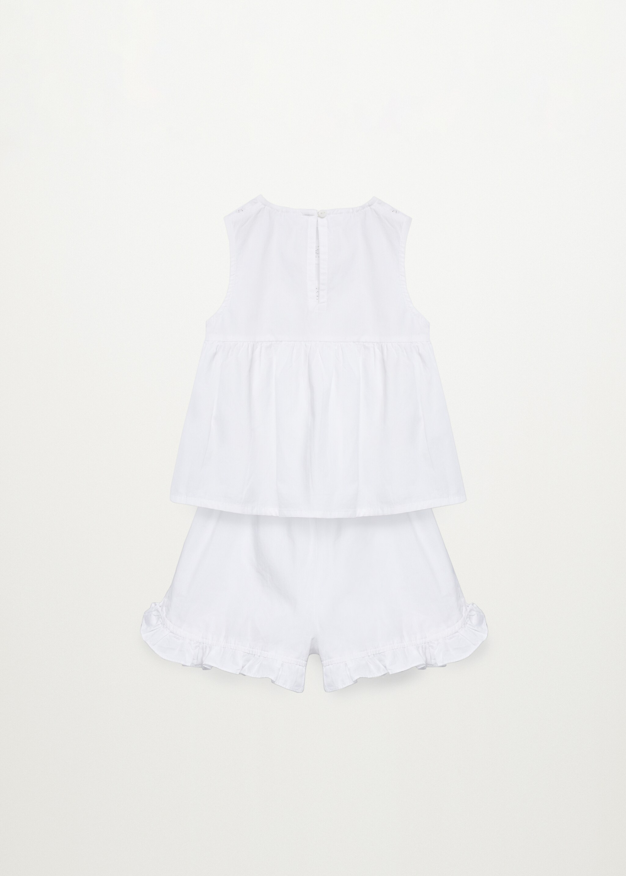 Pijama algodón calado - Reverso del artículo