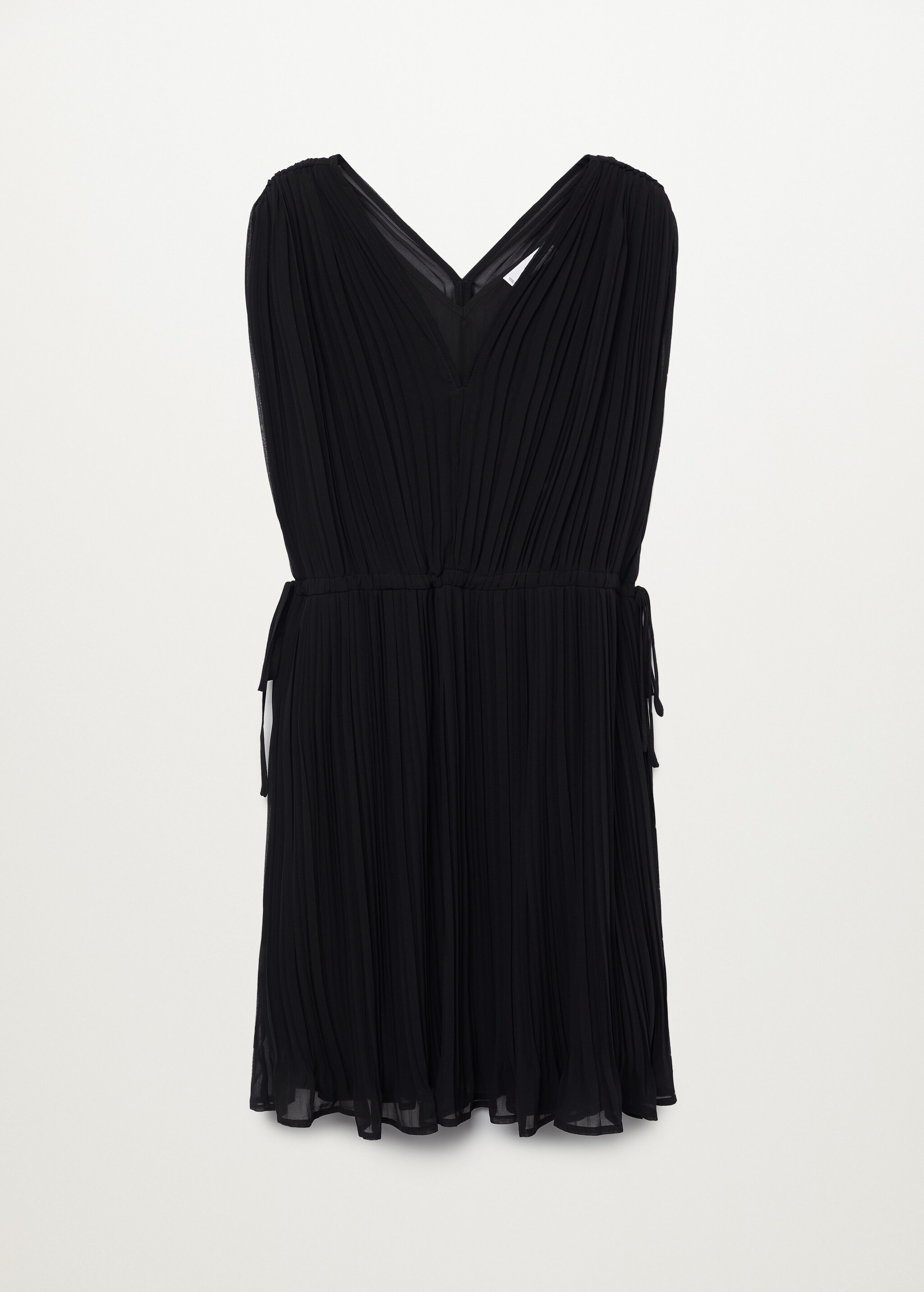 Vestido corto plisado - Artículo sin modelo