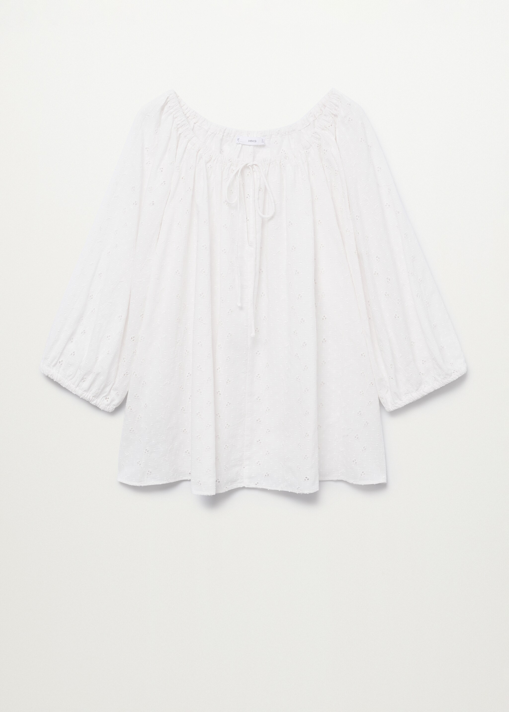 Blusa algodón bordado suizo - Artículo sin modelo