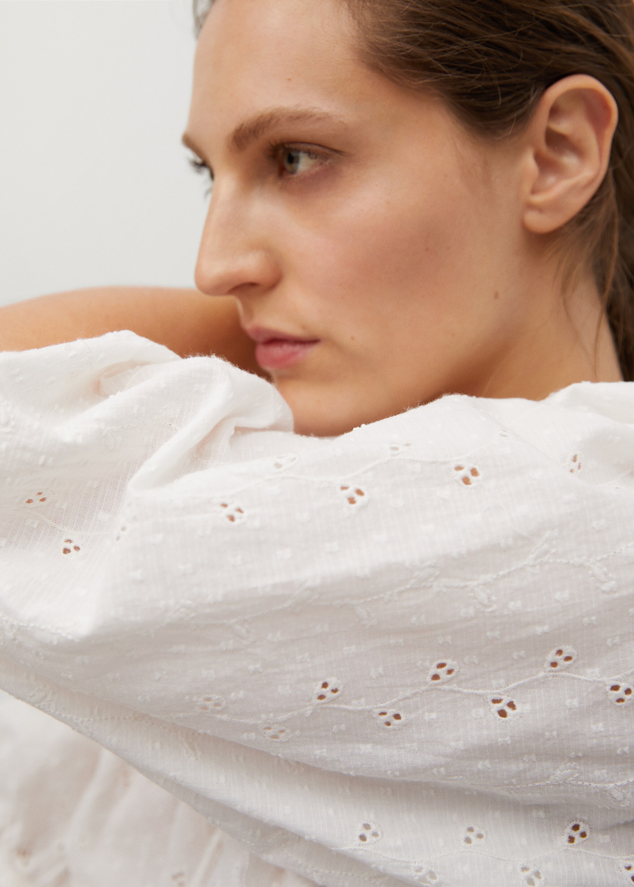 Blusa algodón bordado suizo - Detalle del artículo 1