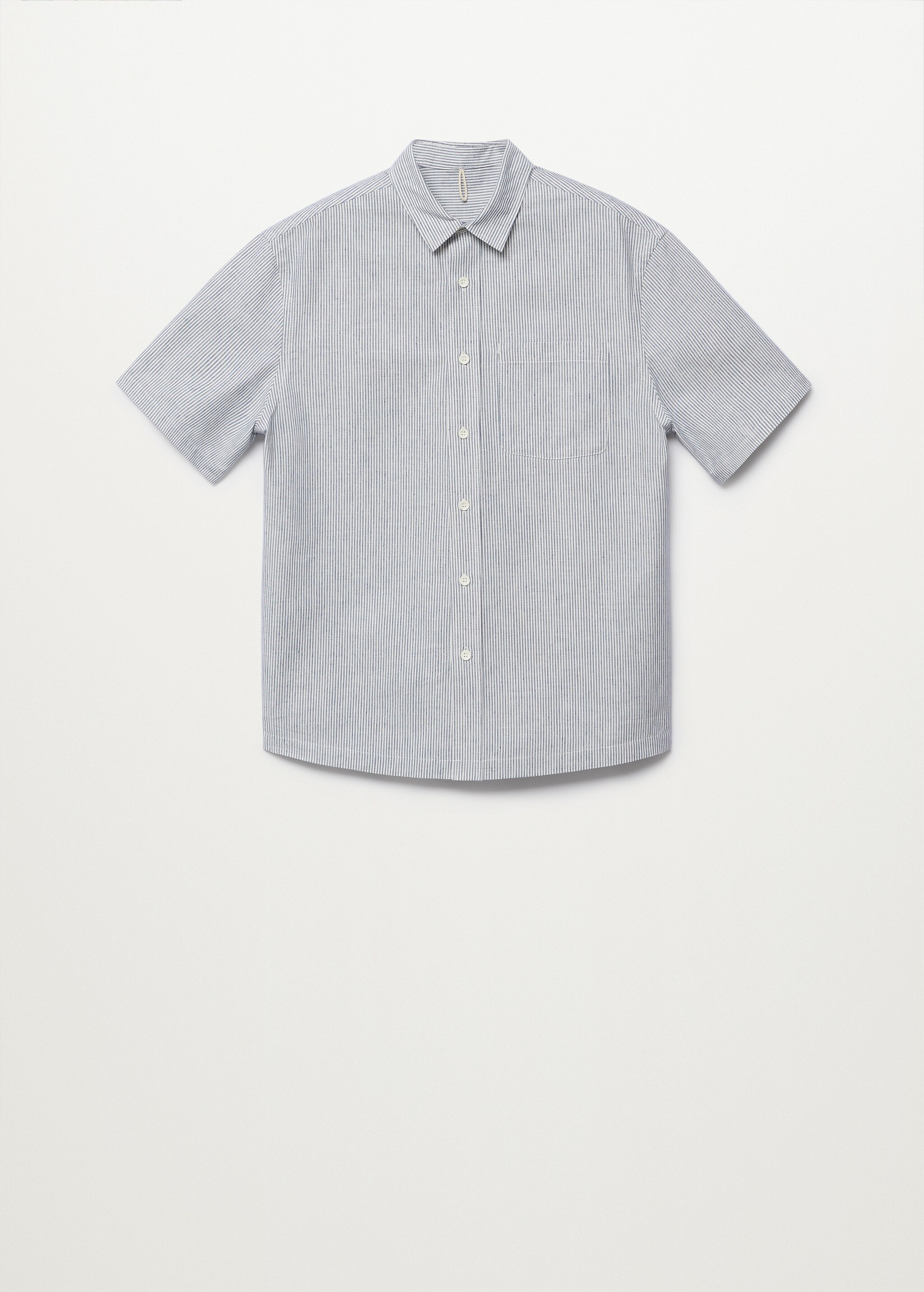 Camisa regular fit algodón rayas - Artículo sin modelo