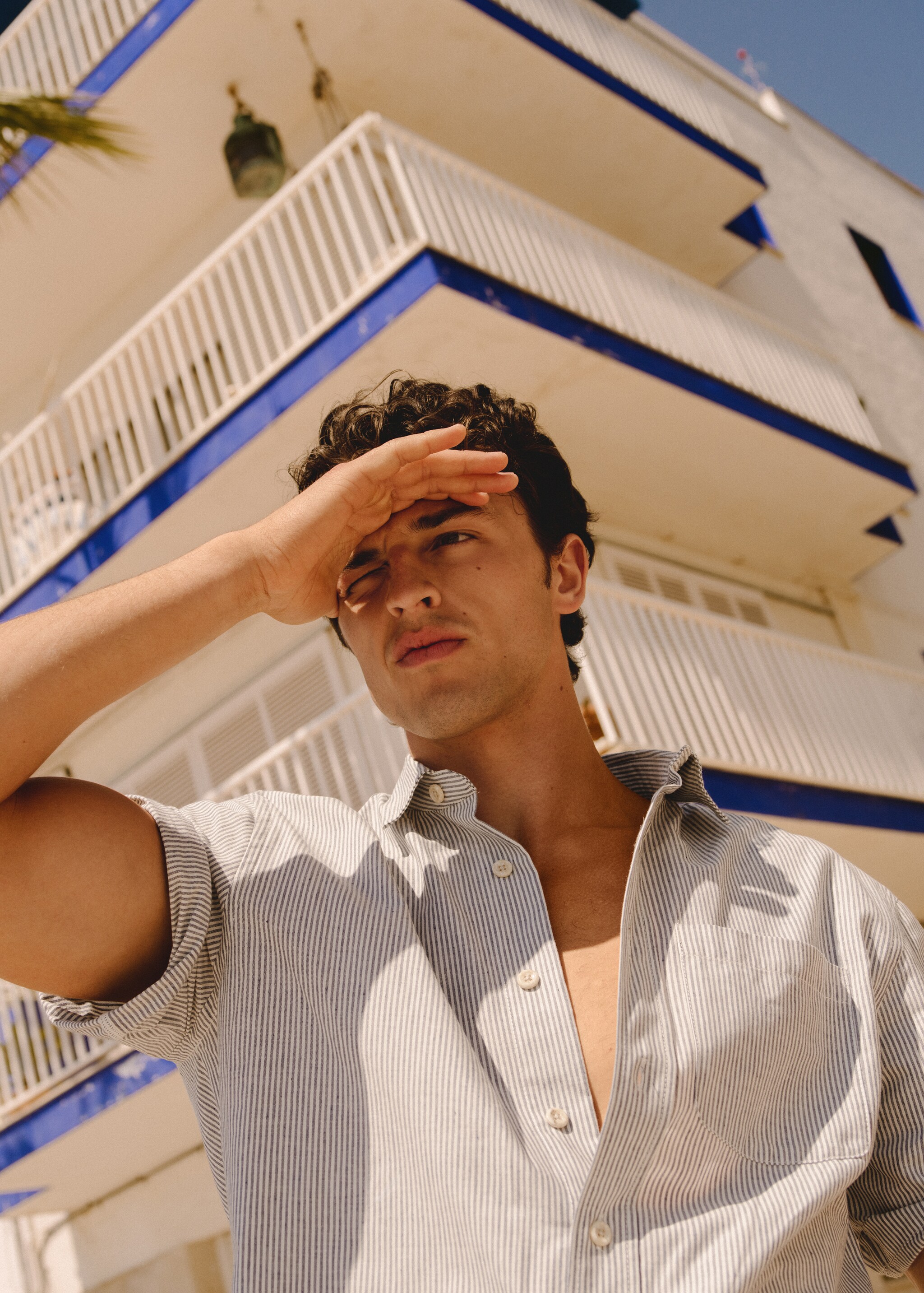 Camisa regular fit algodón rayas - Detalle del artículo 5