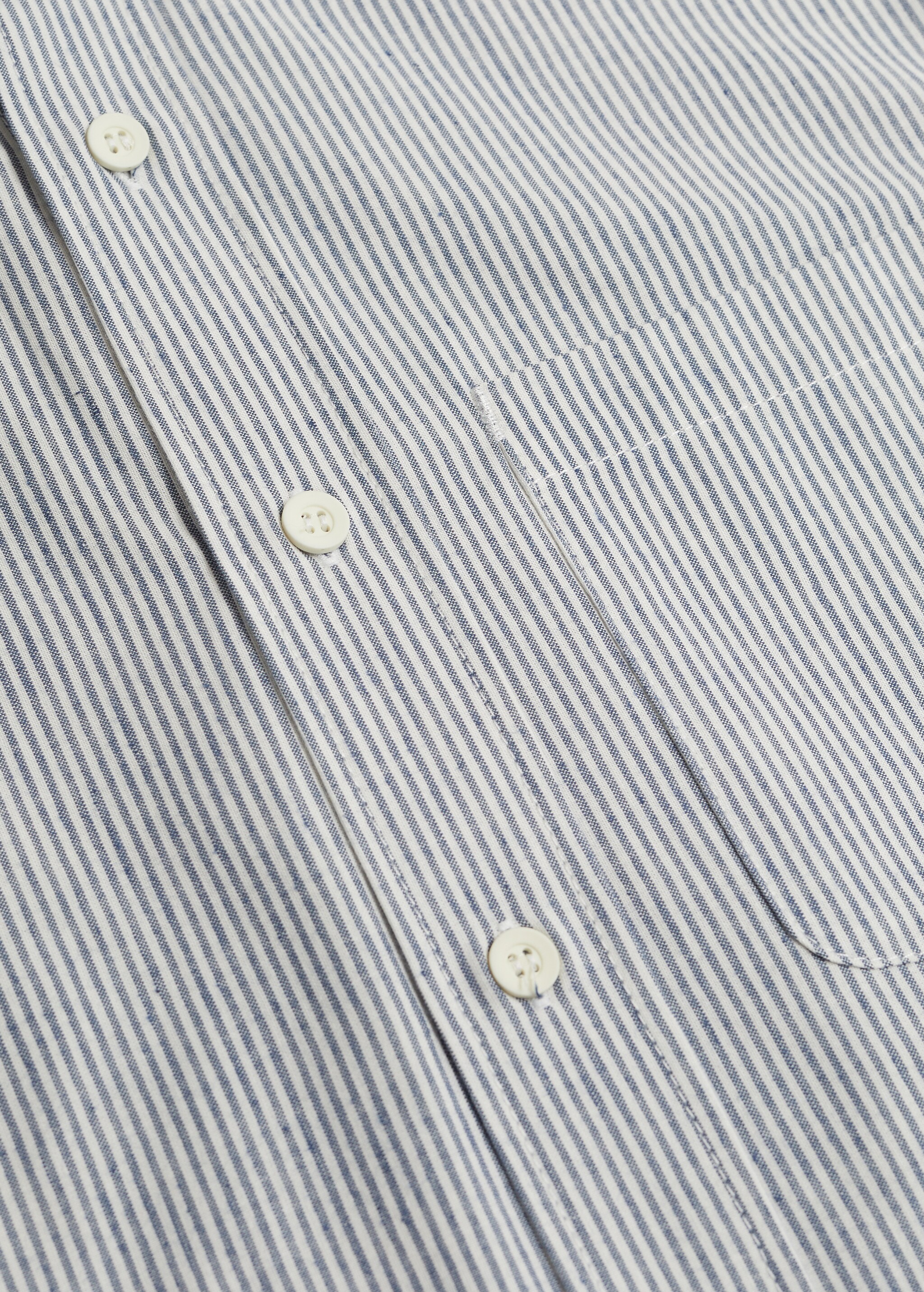 Camisa regular fit algodón rayas - Detalle del artículo 8