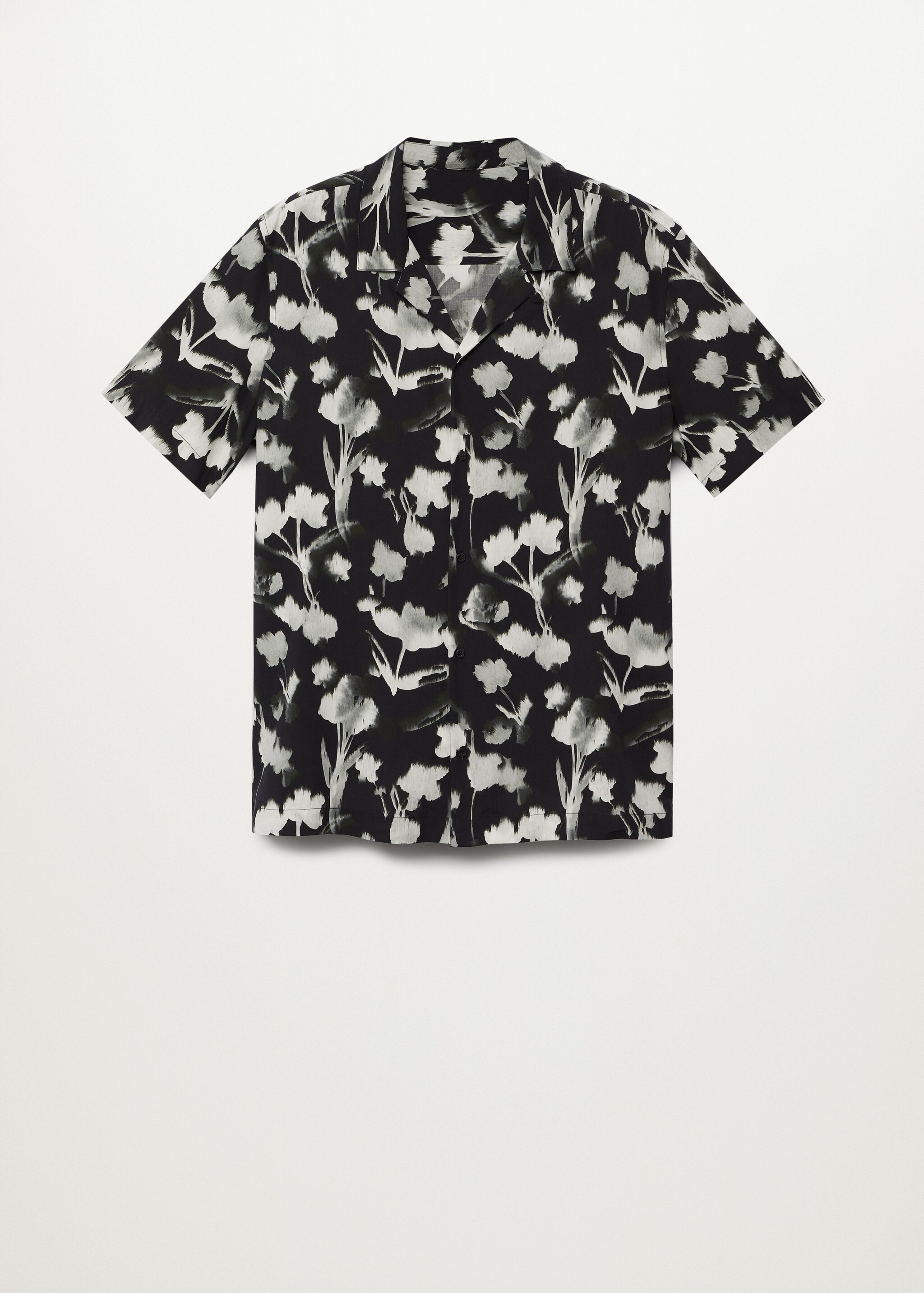 Camisa regular fit estampado floral - Artículo sin modelo