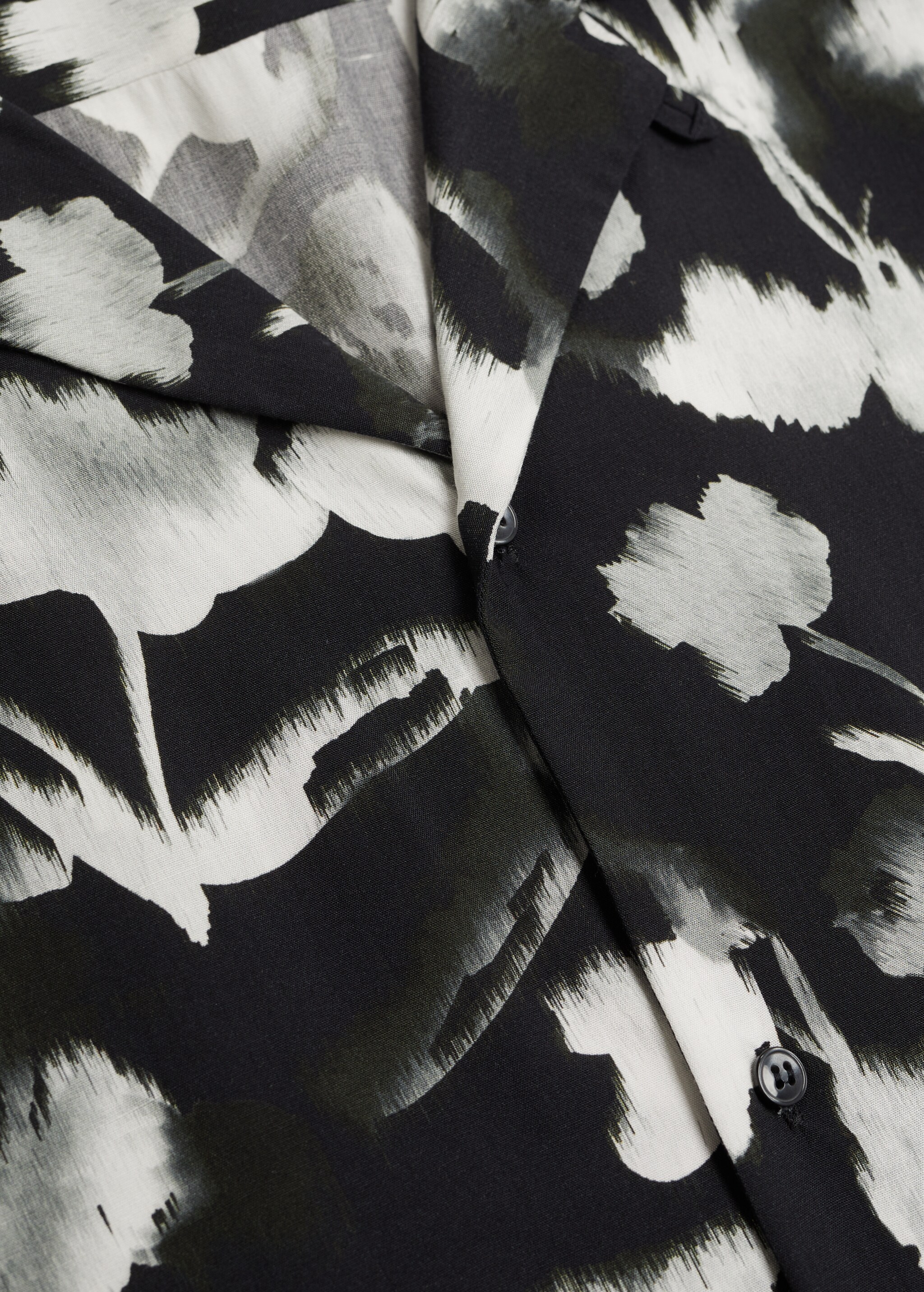 Camisa regular fit estampado floral - Detalle del artículo 7