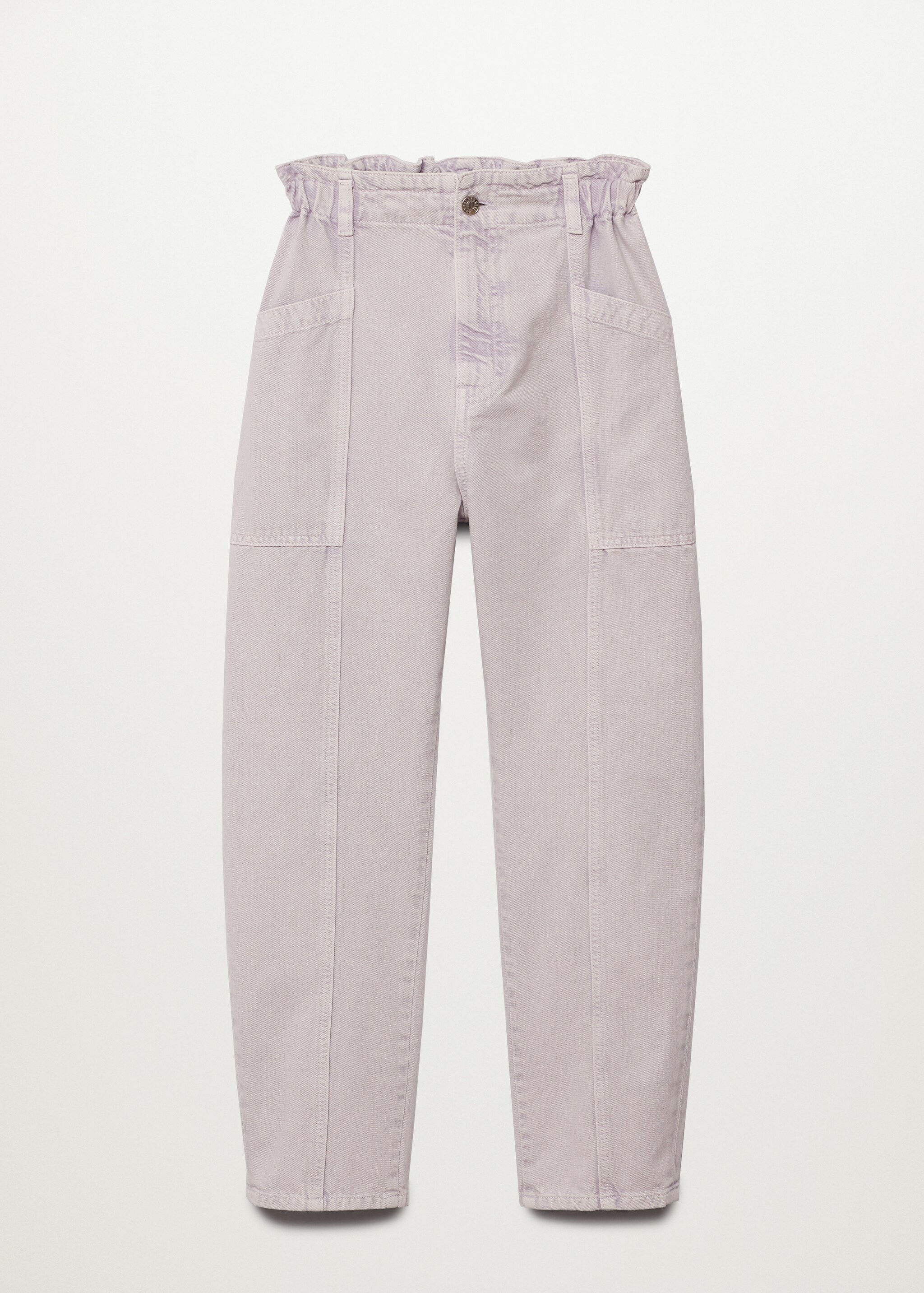 Jeans slouchy tiro alto - Artículo sin modelo
