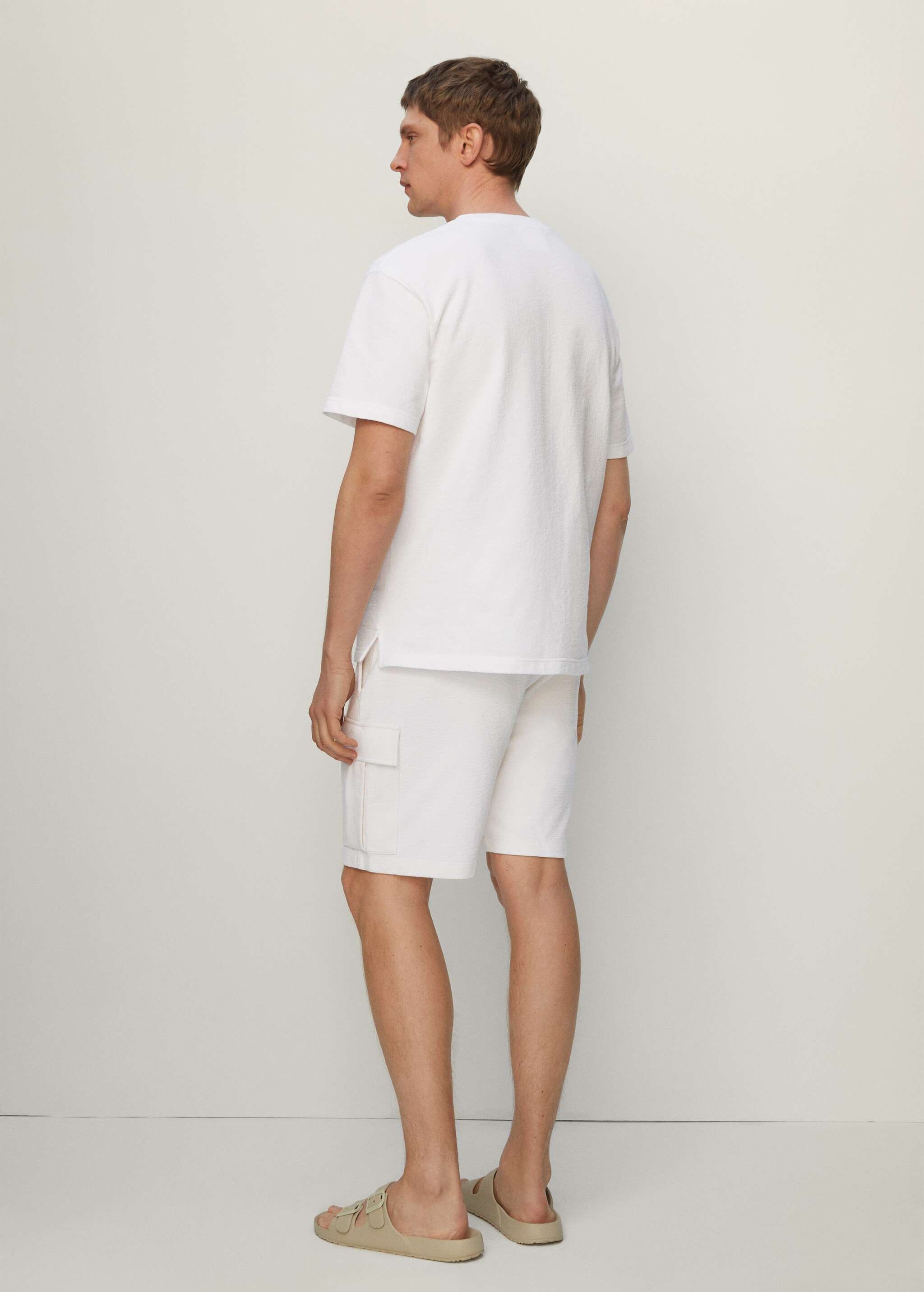 Camiseta algodón bolsillo - Reverso del artículo