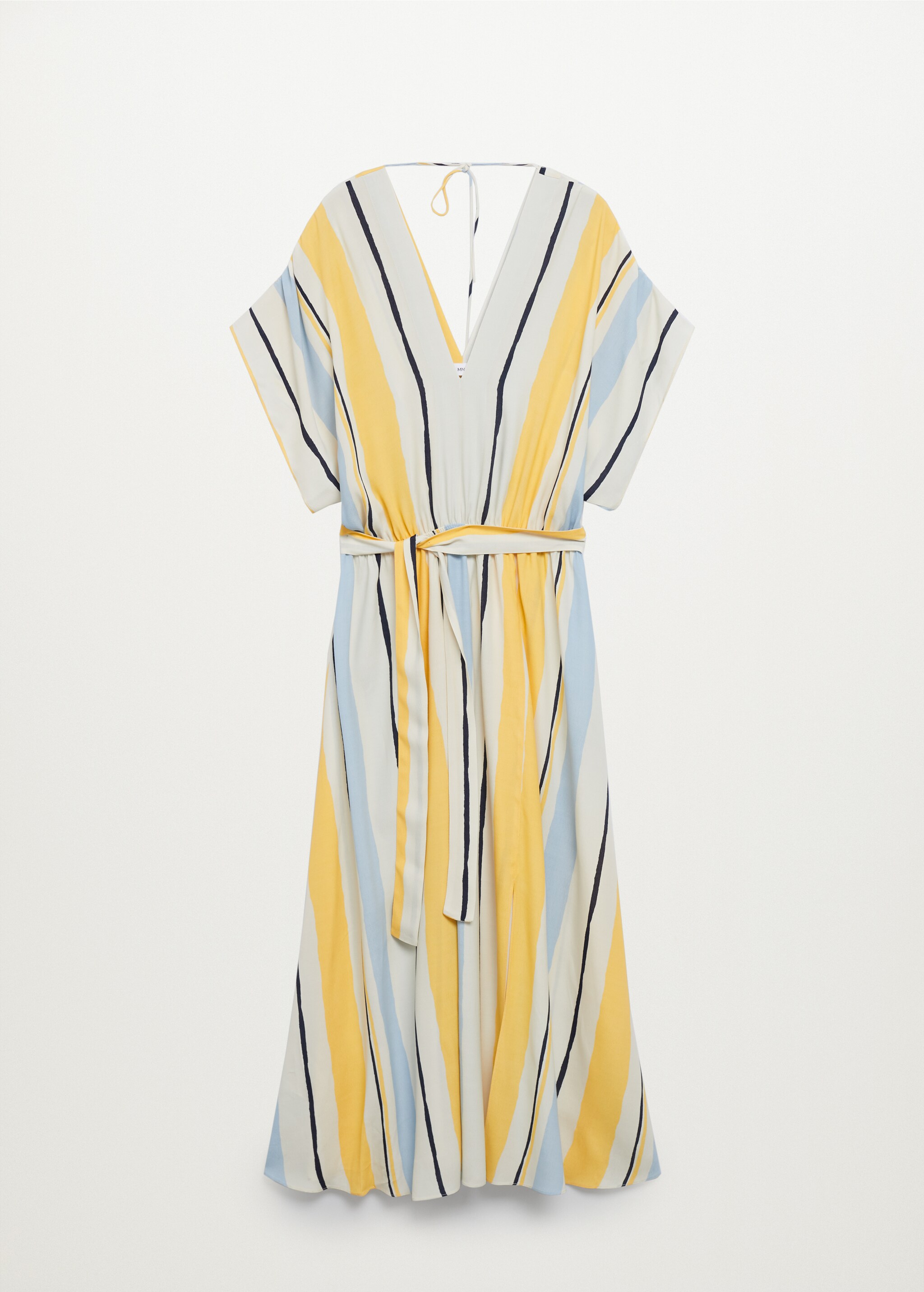 Vestido rayas cinturón - Artículo sin modelo