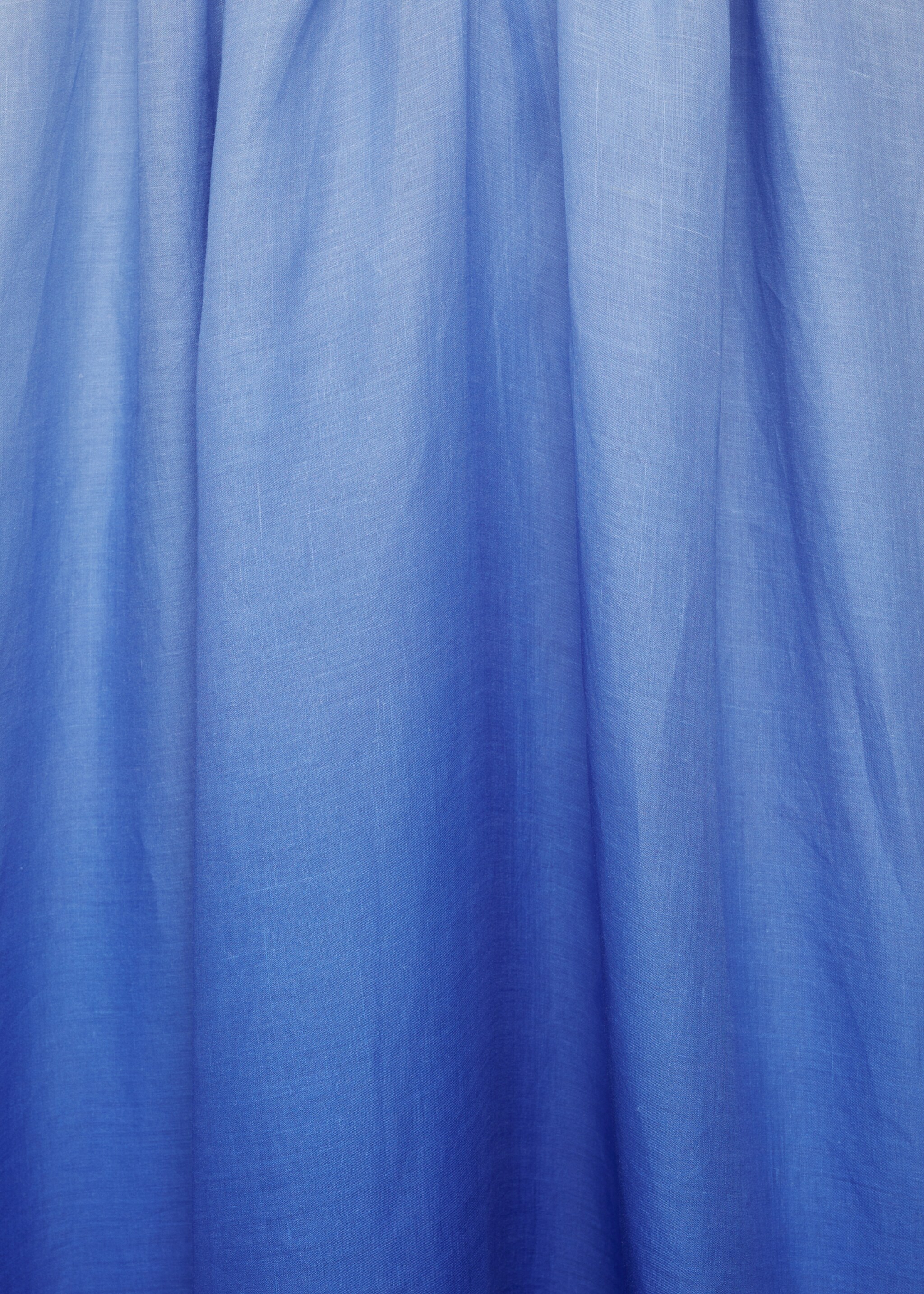 Chemise de nuit en ramie effet dégradé - Détail de l'article 0, Bleu. Ref: 87027171-00.