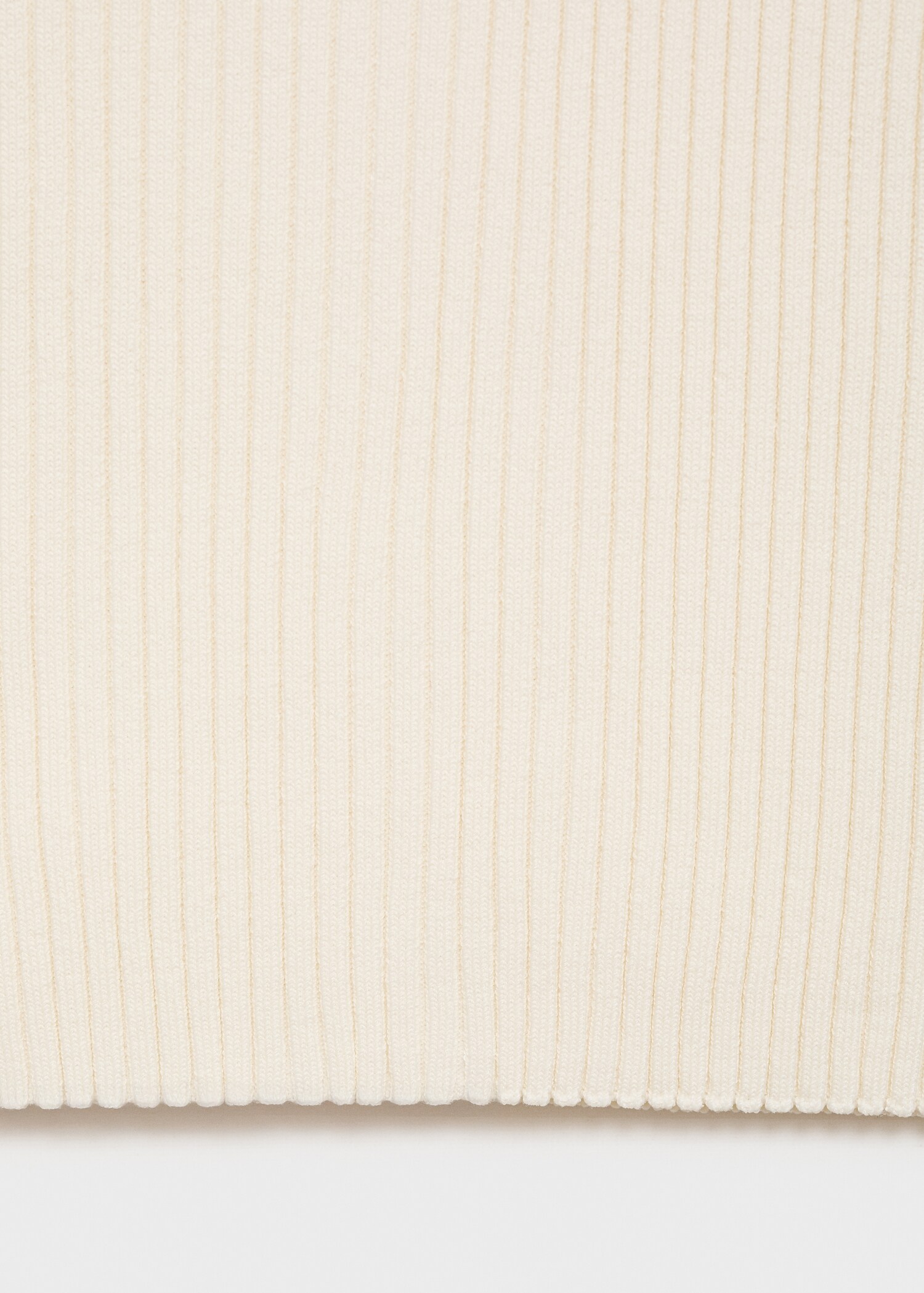 Pullover collo polo maglia a coste - Dettaglio dell'articolo 0