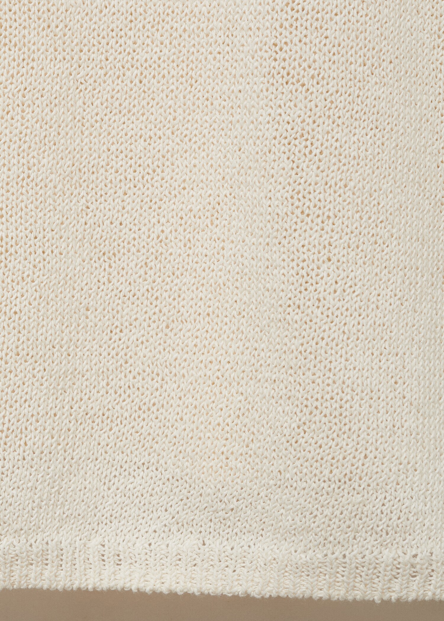 Boat-neck knitted sweater - Details of the article 0