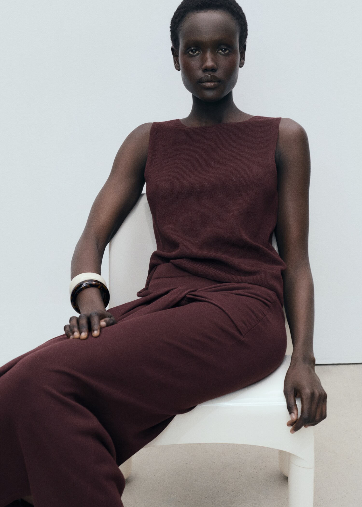 Geripptes Feinstrick-Top - Detail des Artikels 6